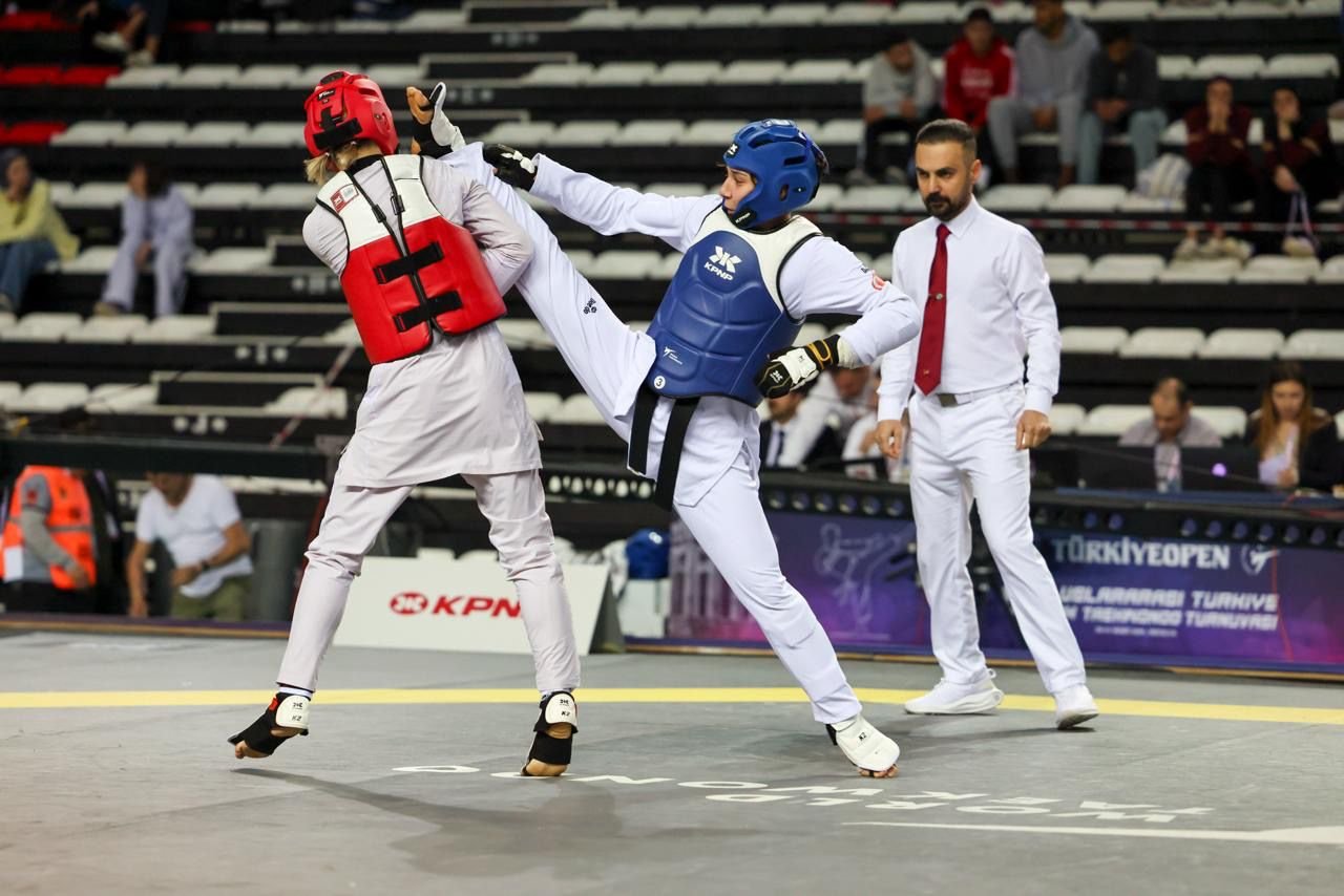 13. Uluslararası Türkiye Açık Tekvando Turnuvası, Antalya'da sürüyor