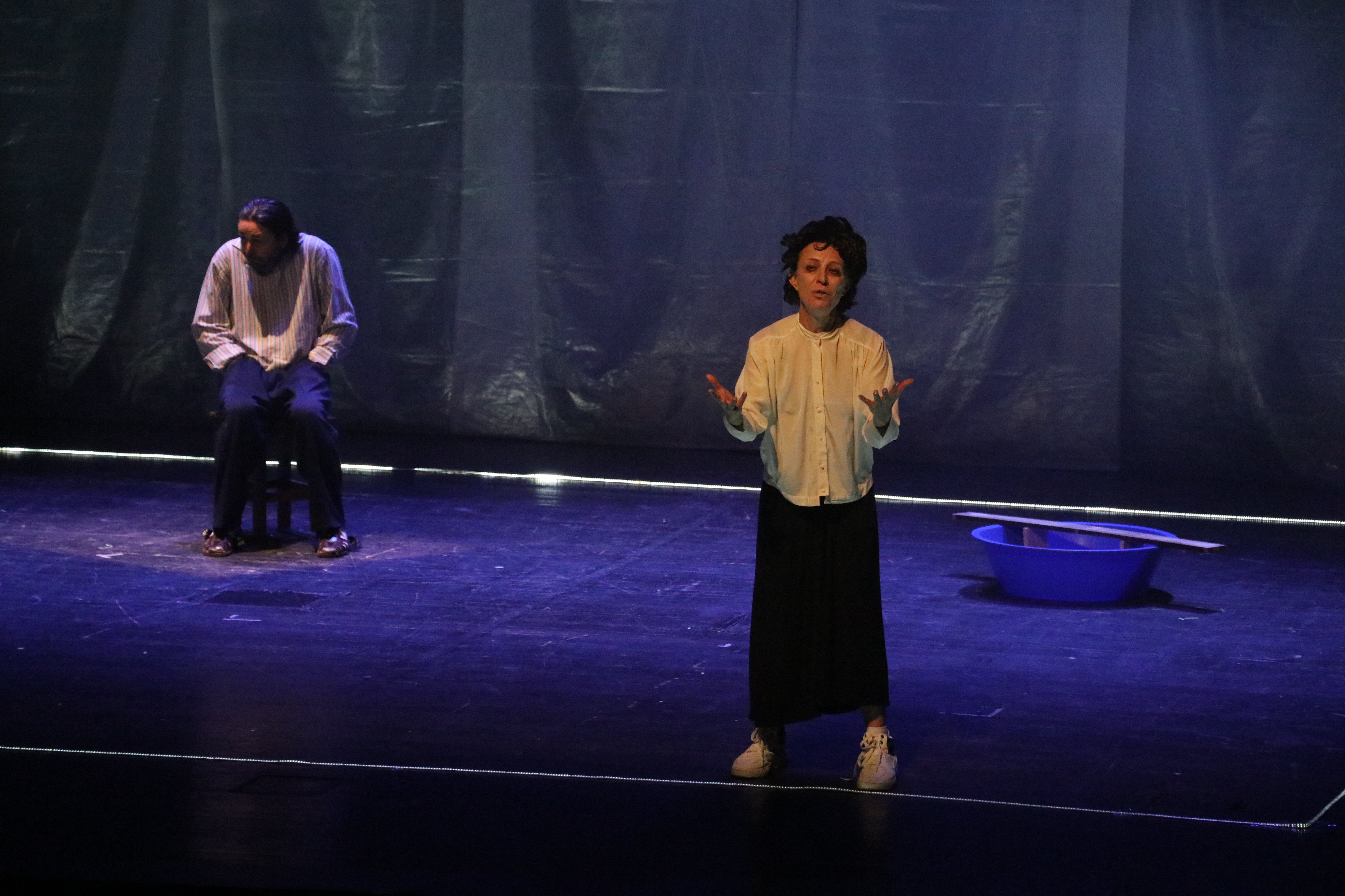 Adana'da 'Yakish ve Poupche' adlı tiyatro oyunu sahnelendi