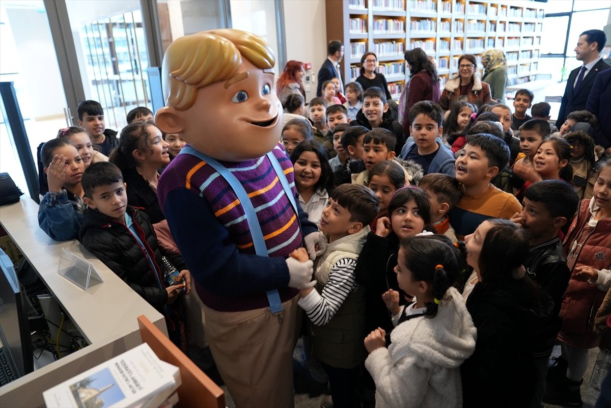 AK Kütüphane'de öğrencilere yönelik Kütüphane Haftası etkinliği düzenlendi