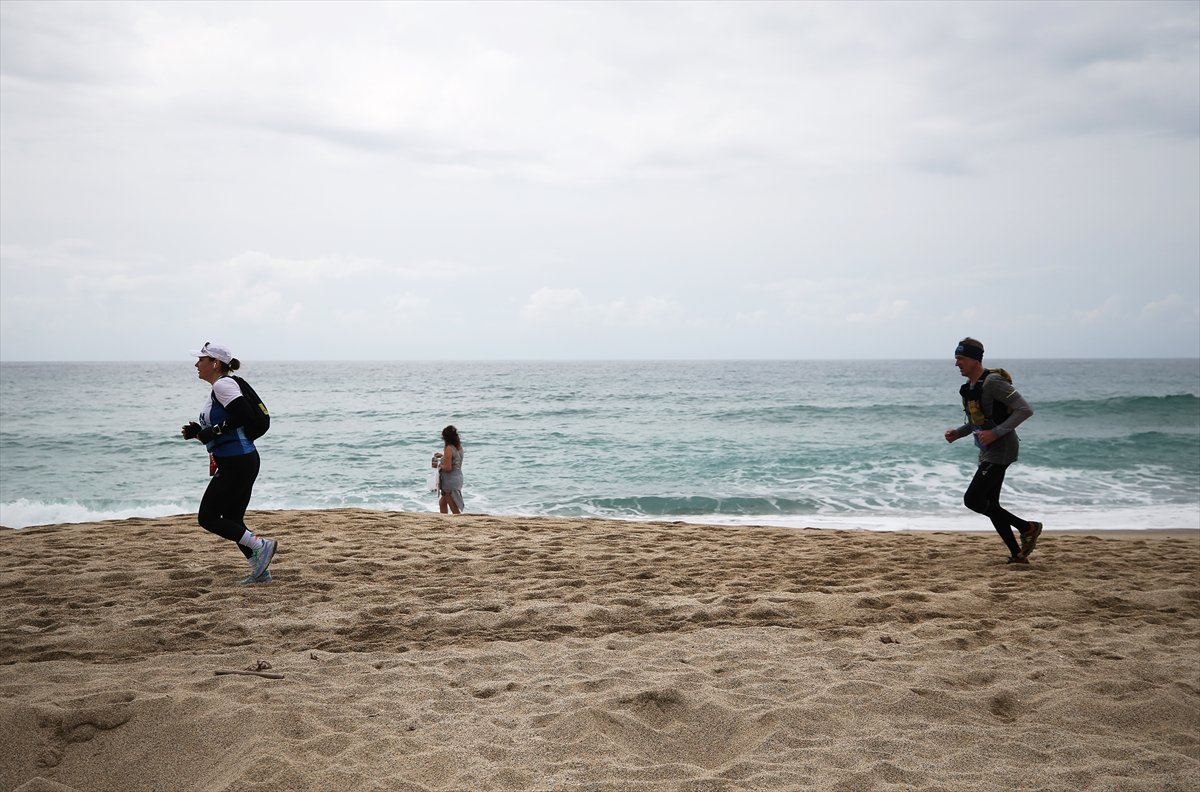 Alanya'nın ev sahipliği yaptığı Alanya Ultra Trail yarışları tamamlandı