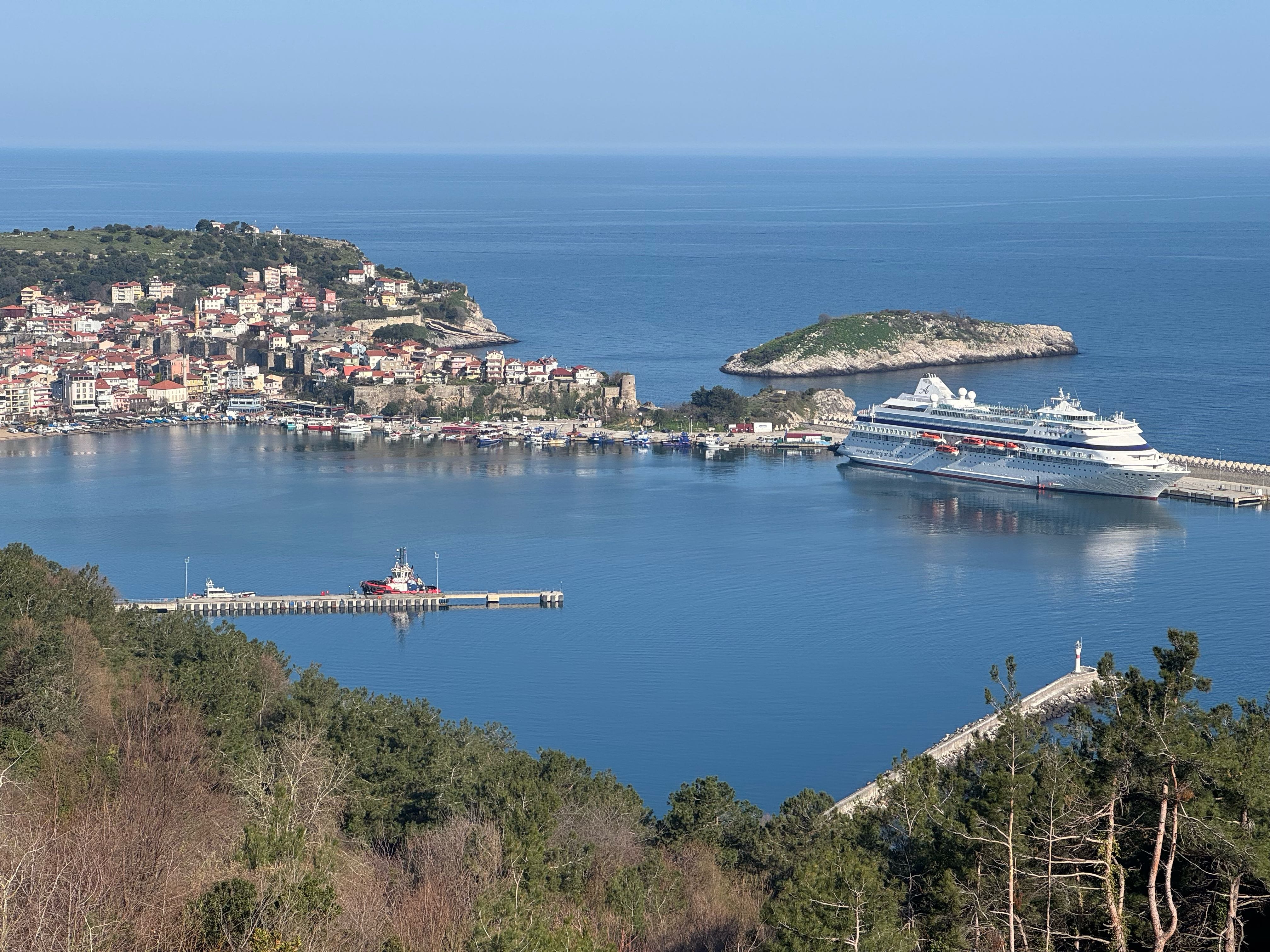 Amasra Rus filmine doğal çekim platosu oldu