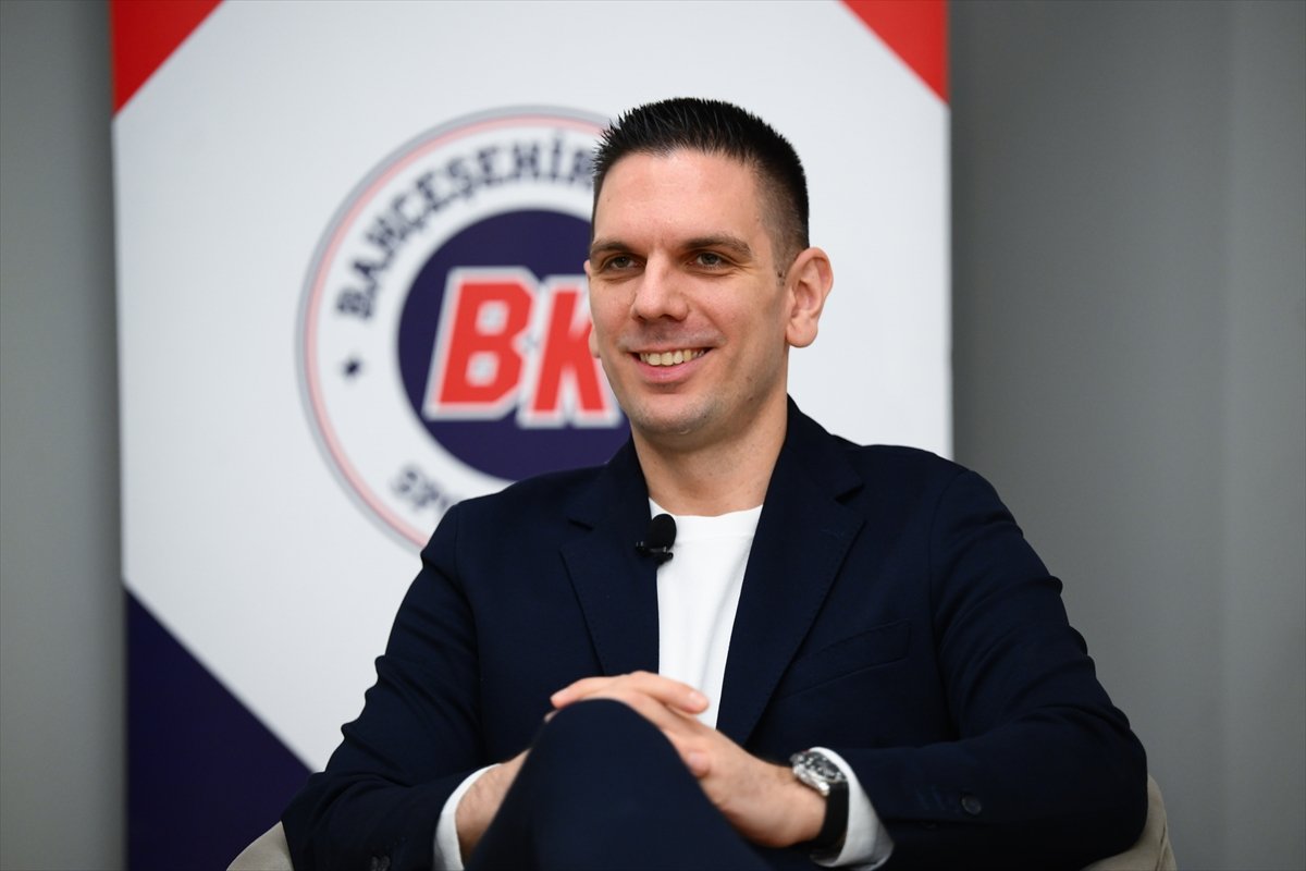 Bahçeşehir Koleji Başantrenörü Marko Barac'ın hedefi Avrupa kupasında zirve