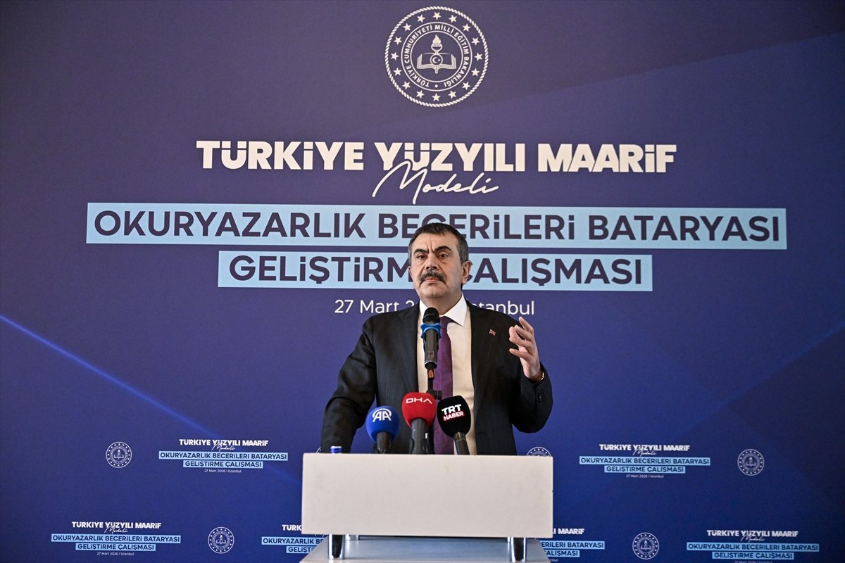 Bakan Tekin, Türkiye Yüzyılı Maarif Modeli Okuryazarlık Becerileri Bataryası Geliştirme Çalıştayı'nda konuştu: