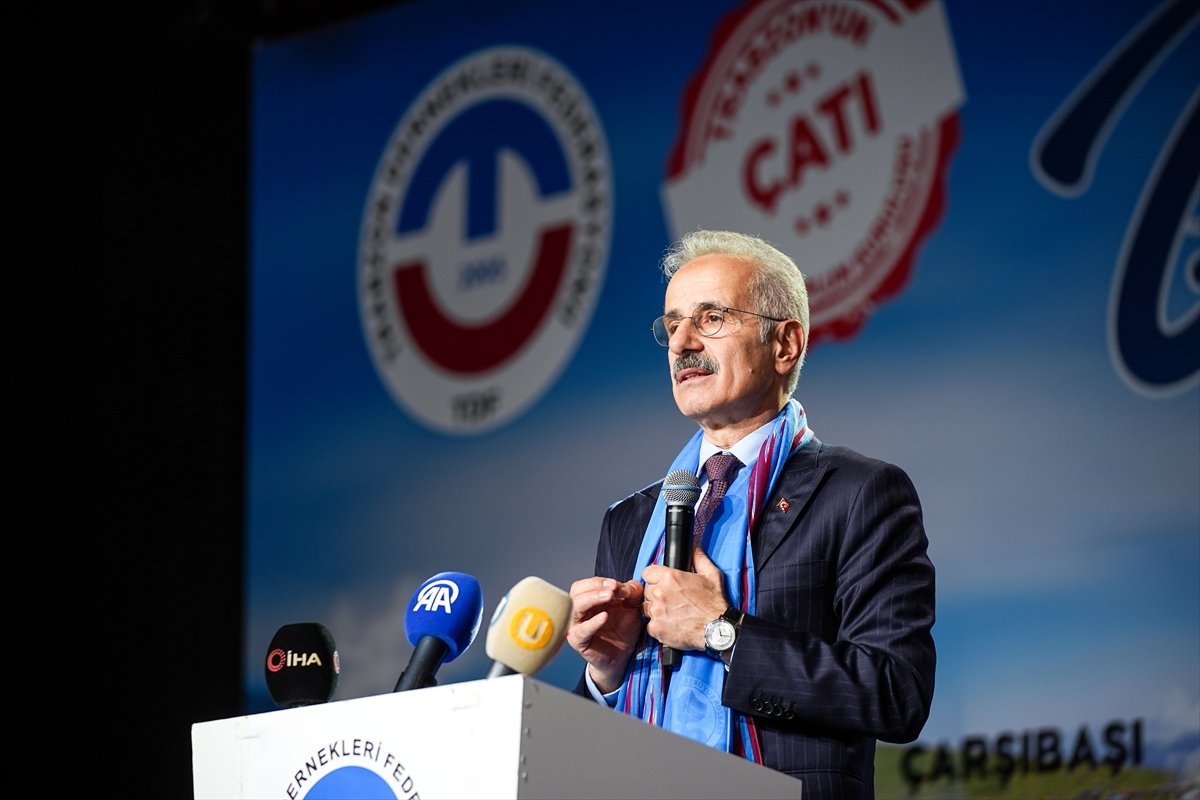 Bakan Uraloğlu, Trabzon Günleri'nin açılış programında konuştu:
