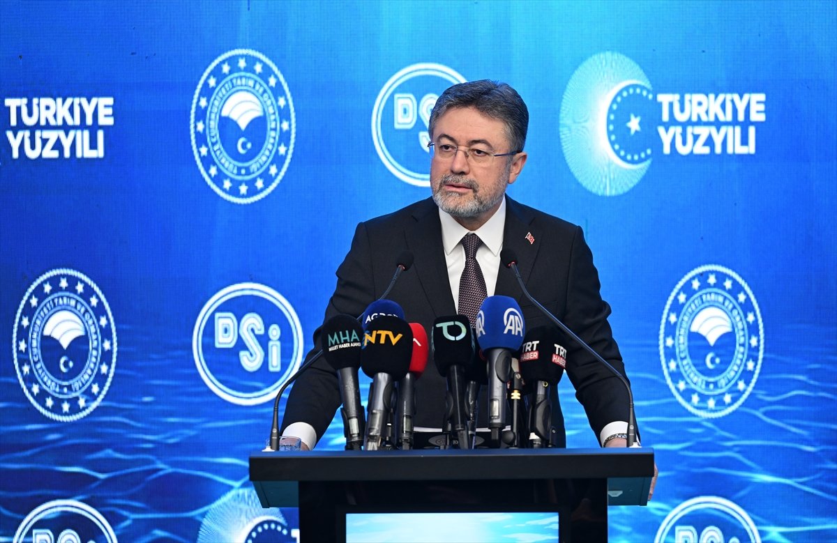 Bakan Yumaklı, 'Türkiye Sulamaları Merkez Birliği' kurulmasının planlandığını bildirdi: