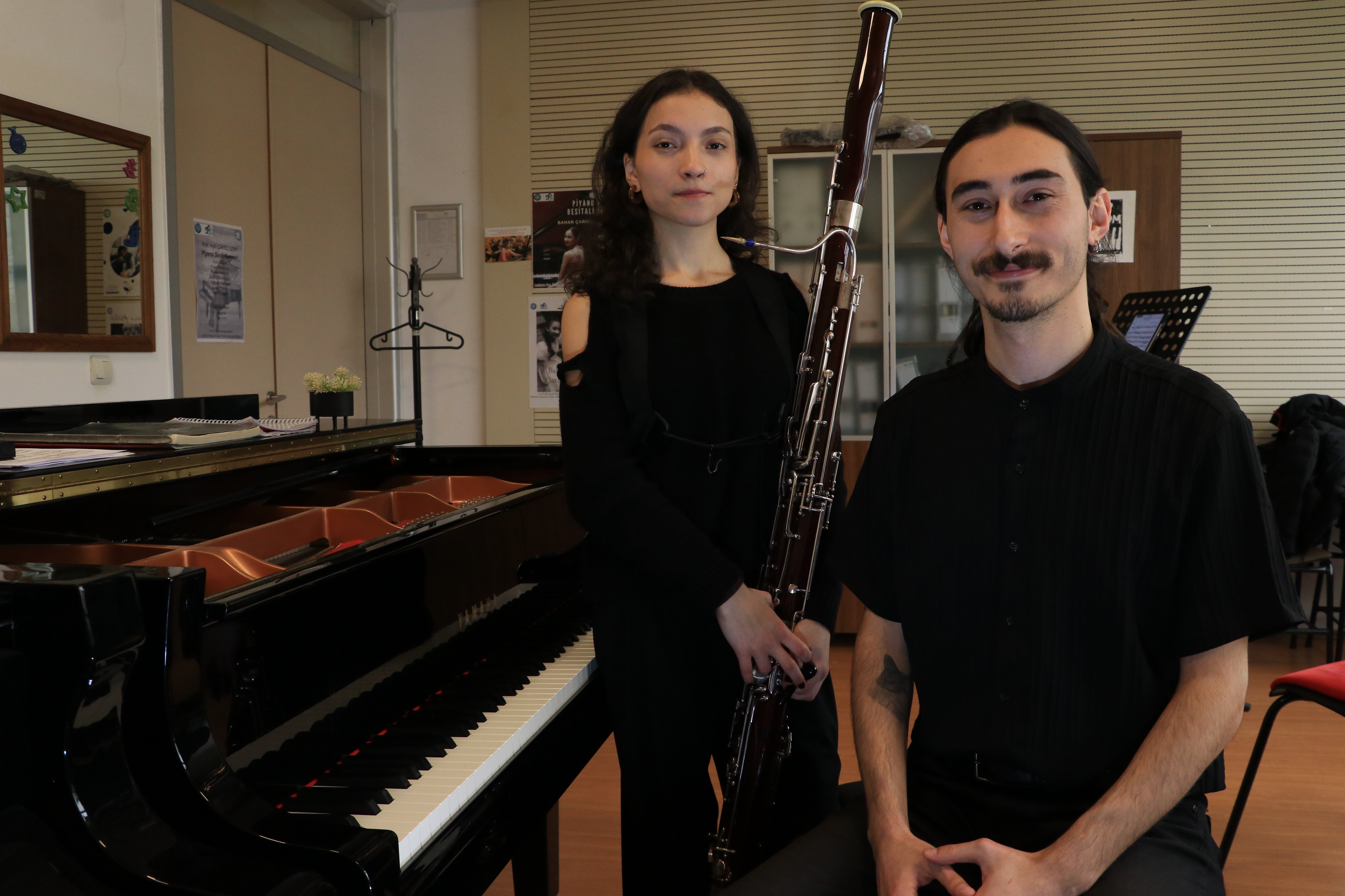 Bursalı iki genç müzisyen Almanya'da eğitim hakkı kazandı