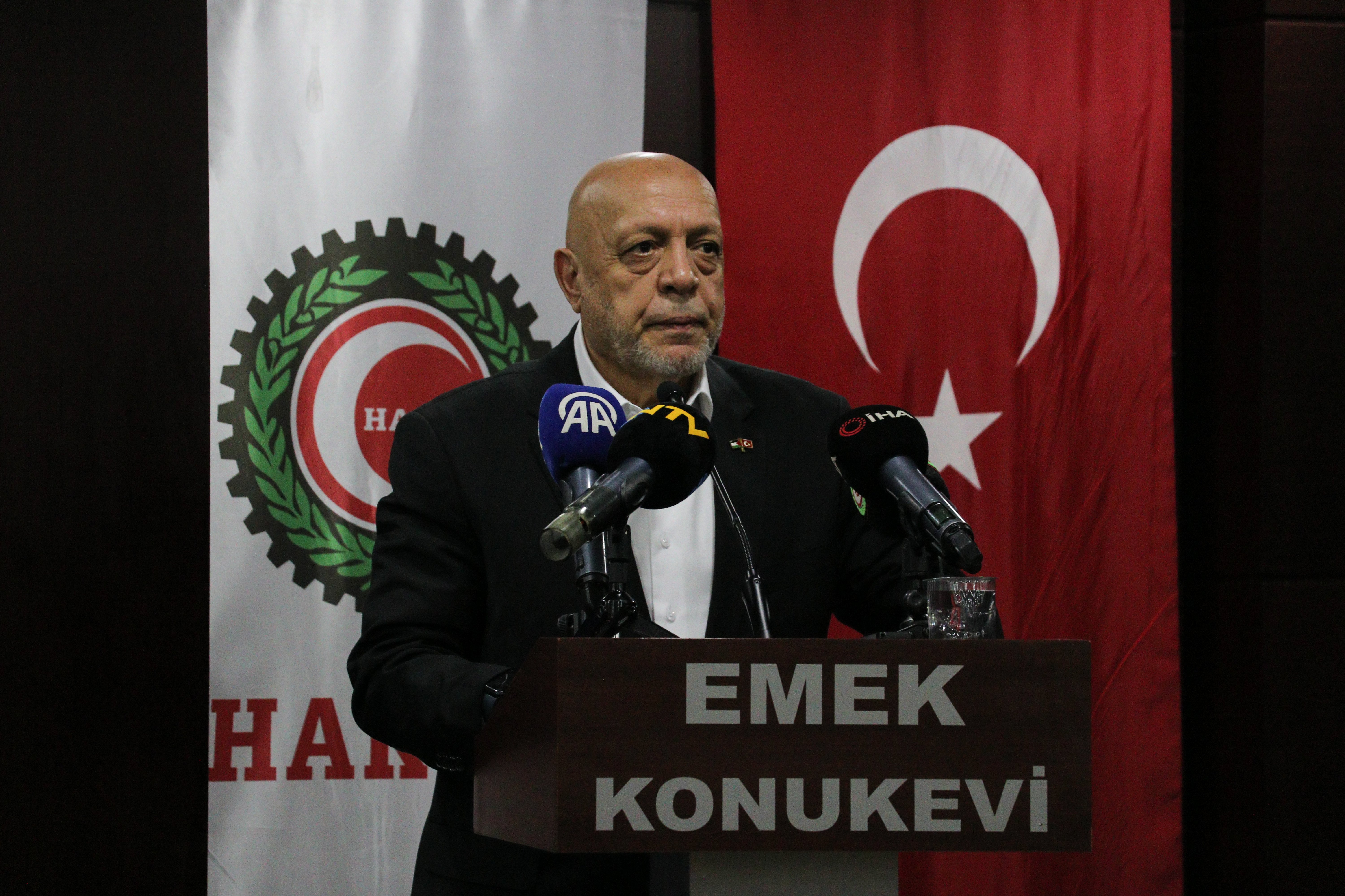 HAK-İŞ Genel Başkanı Arslan, 'Emek ve Su Paneli'nde konuştu: