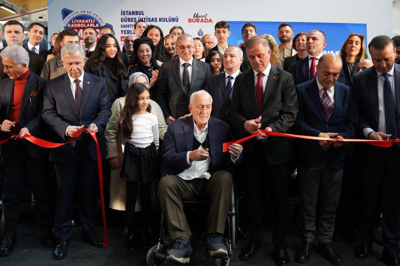 İstanbul Güreş İhtisas Kulübü Sadettin Tantan Yerleşkesinin açılışı yapıldı