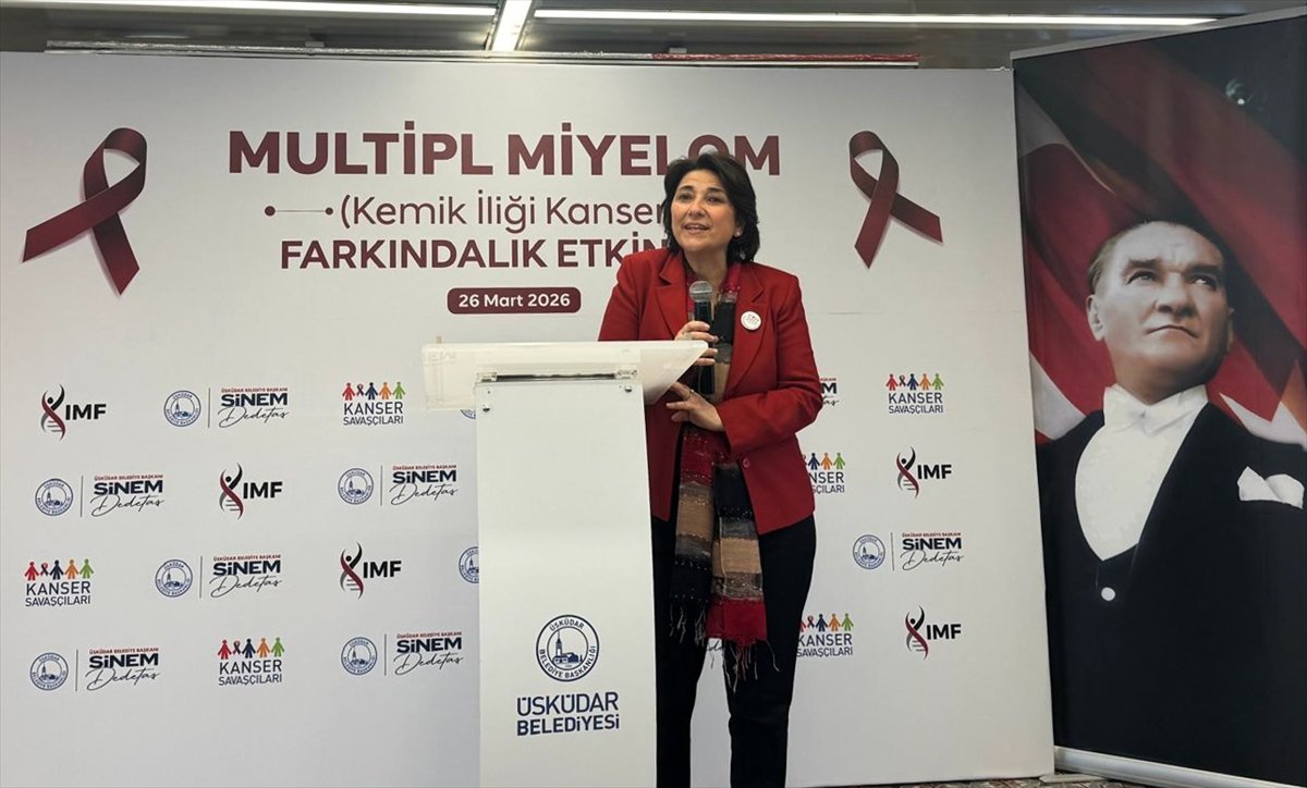 İstanbul'da 'multipl miyelom' hastaları doktorlarla bir araya geldi