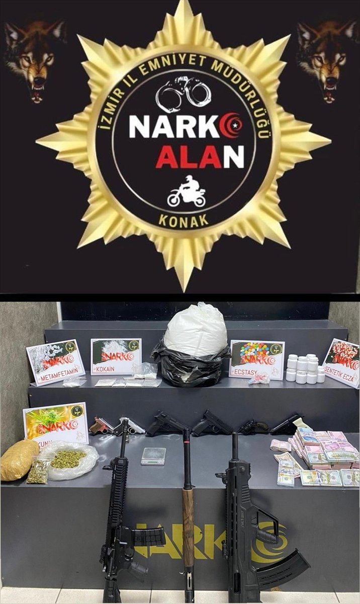 İzmir'de evinde uyuşturucu bulunan zanlı tutuklandı