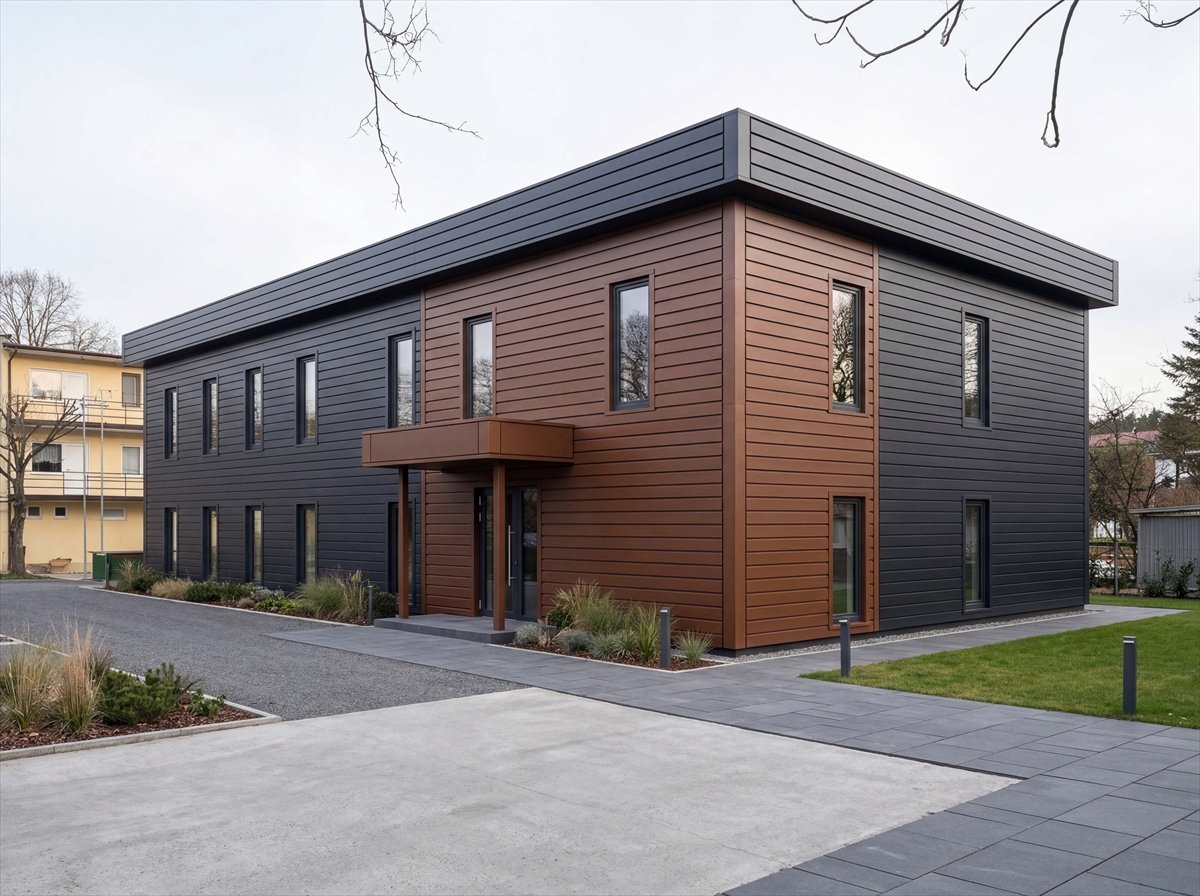 Karmod çelik konstrüksiyondan 28 günde ofis binası kurdu