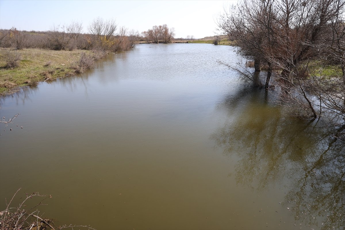 Kırklareli'nde Yündalan Göleti'nin doluluk oranı yağışlarla arttı