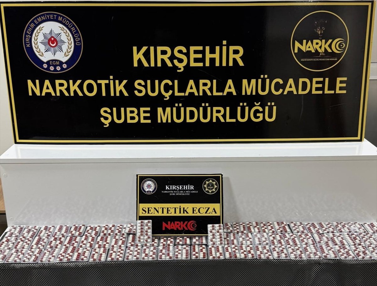 Kırşehir'de uyuşturucu operasyonunda yakalanan zanlı tutuklandı