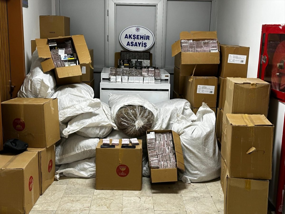 Konya'da kaçakçılık operasyonunda bir şüpheli tutuklandı