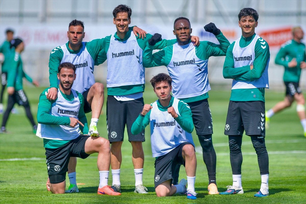 Konyaspor, Samsunspor maçının hazırlıklarını sürdürdü