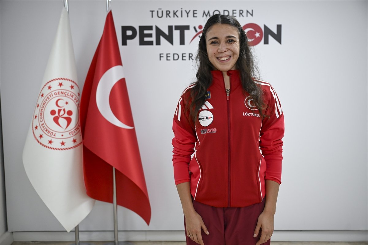 Milli pentatlet İlke'nin olimpiyat madalyası inancı