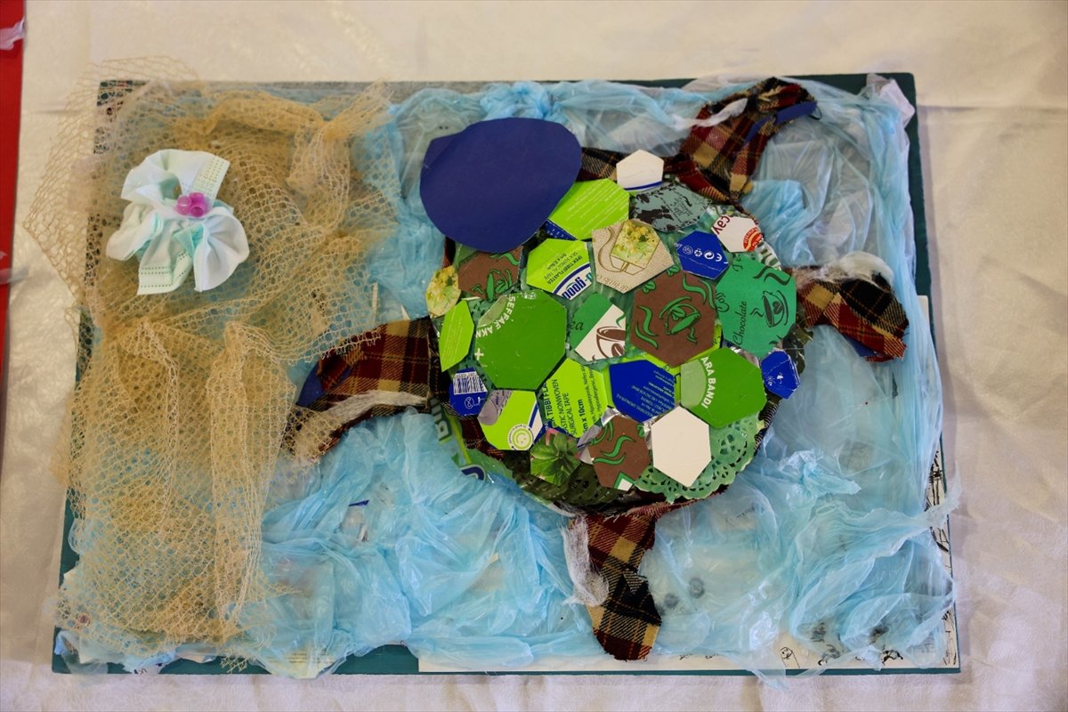 OMÜ'de 'Sıfır Atık Hackathonu' ile atıklar sanata dönüştü