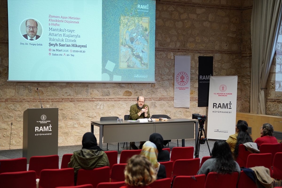 Rami Kütüphanesi'ndeki klasik metin okumalarında tasavvufi imtihan konuşuldu