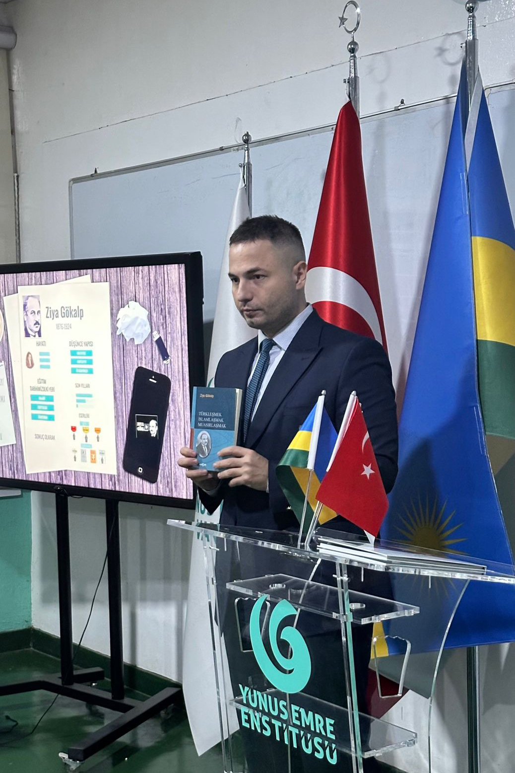 Ruanda'da Ziya Gökalp'in doğumunun 150. yılı dolayısıyla konferans düzenlendi