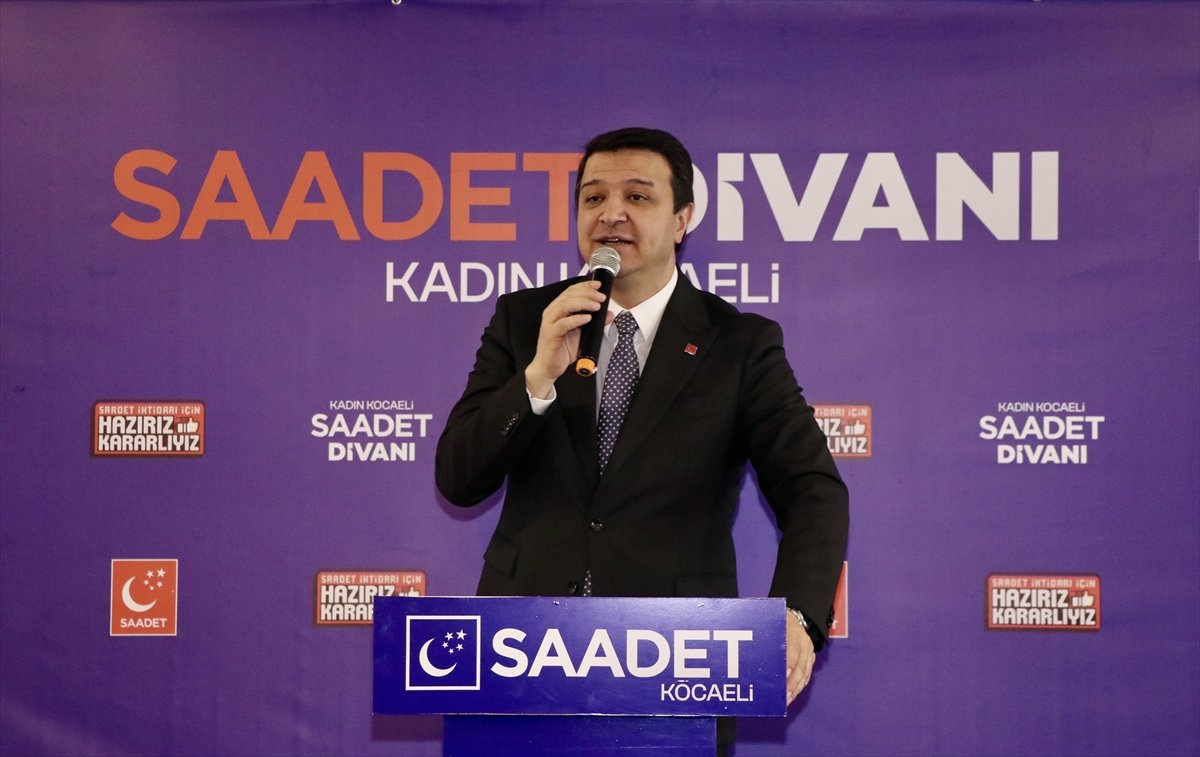 Saadet Partisi Genel Başkanı Arıkan, Kocaeli'de gazetecilerle buluştu: