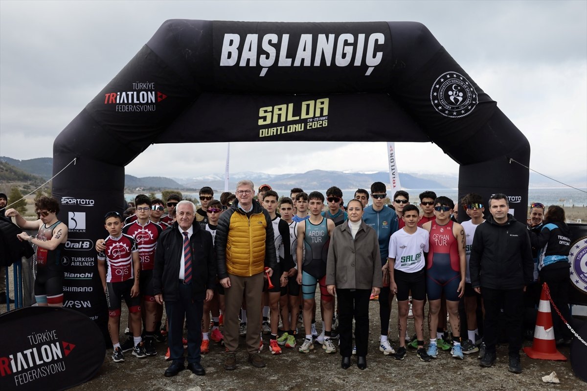 Salda Duatlonu Türkiye Kupası yarışları sona erdi