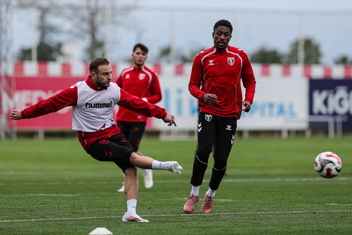 Samsunspor, Konyaspor maçının hazırlıklarını sürdürdü