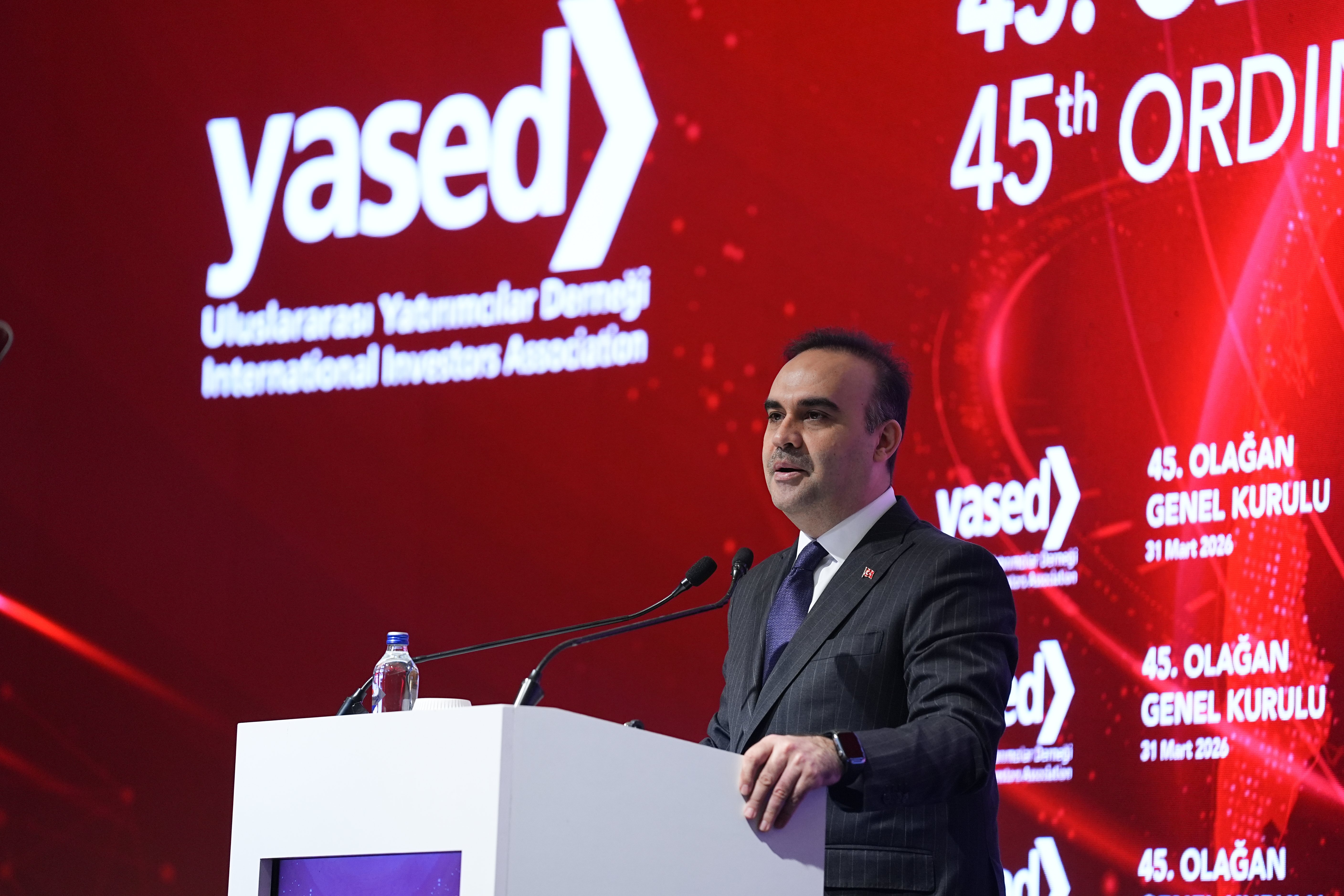 Sanayi ve Teknoloji Bakanı Kacır, YASED'in 45. Olağan Genel Kurulu Toplantısı'nda konuştu:
