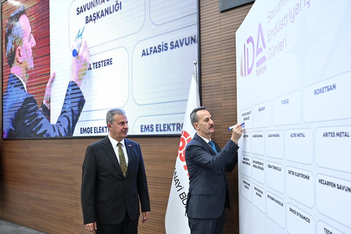 Savunma Sanayii Başkanı Görgün, IDA Türkiye basın lansmanında konuştu: