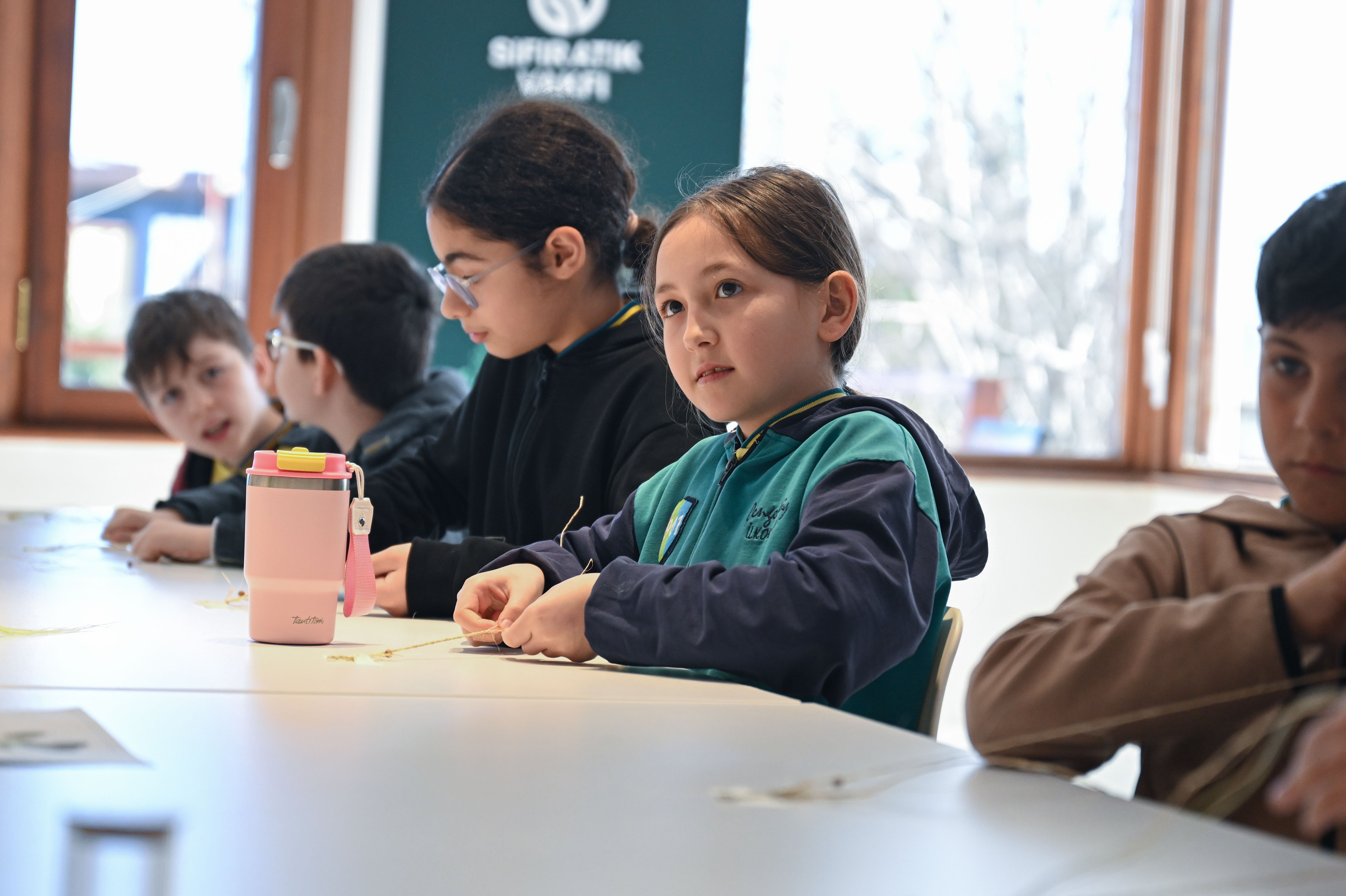 Sıfır Atık Vakfından çocuklara sürdürülebilir sanat eğitimi