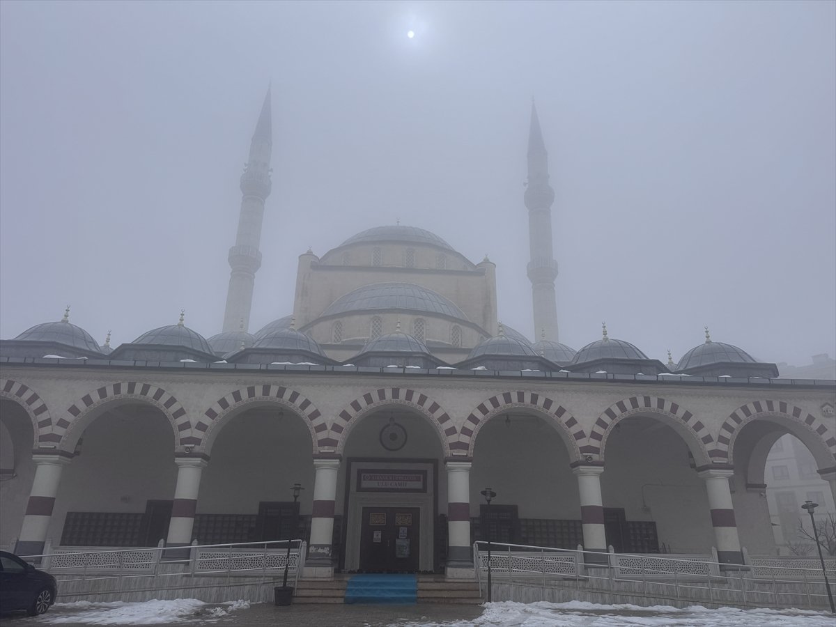 Şırnak'ta sis etkili oldu