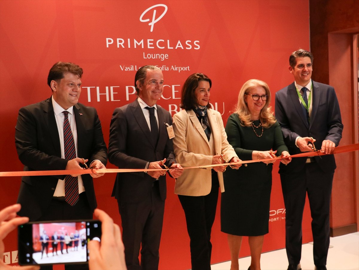 TAV, Sofya'da Vasil Levski Havalimanı'nda yeni 'Primeclass Lounge'un açılışını yaptı