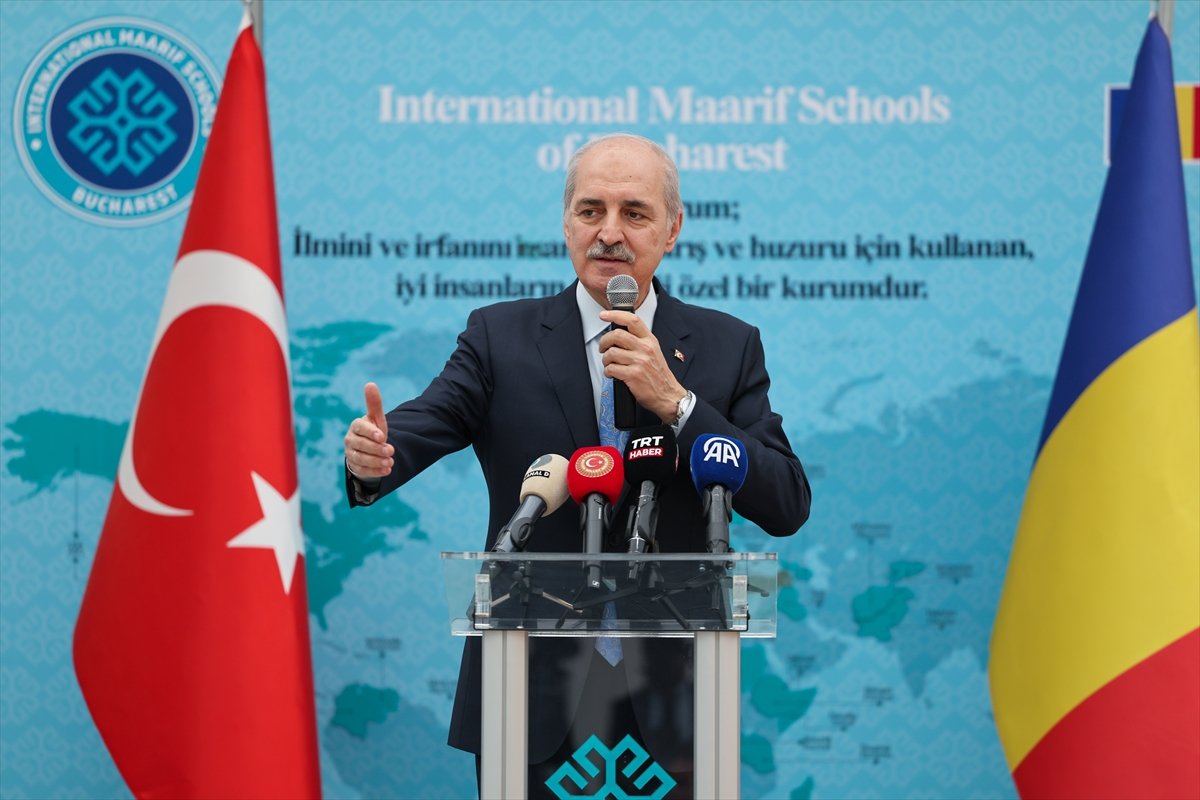TBMM Başkanı Kurtulmuş, Bükreş'te 'Türk Toplumu Buluşması' programında konuştu: