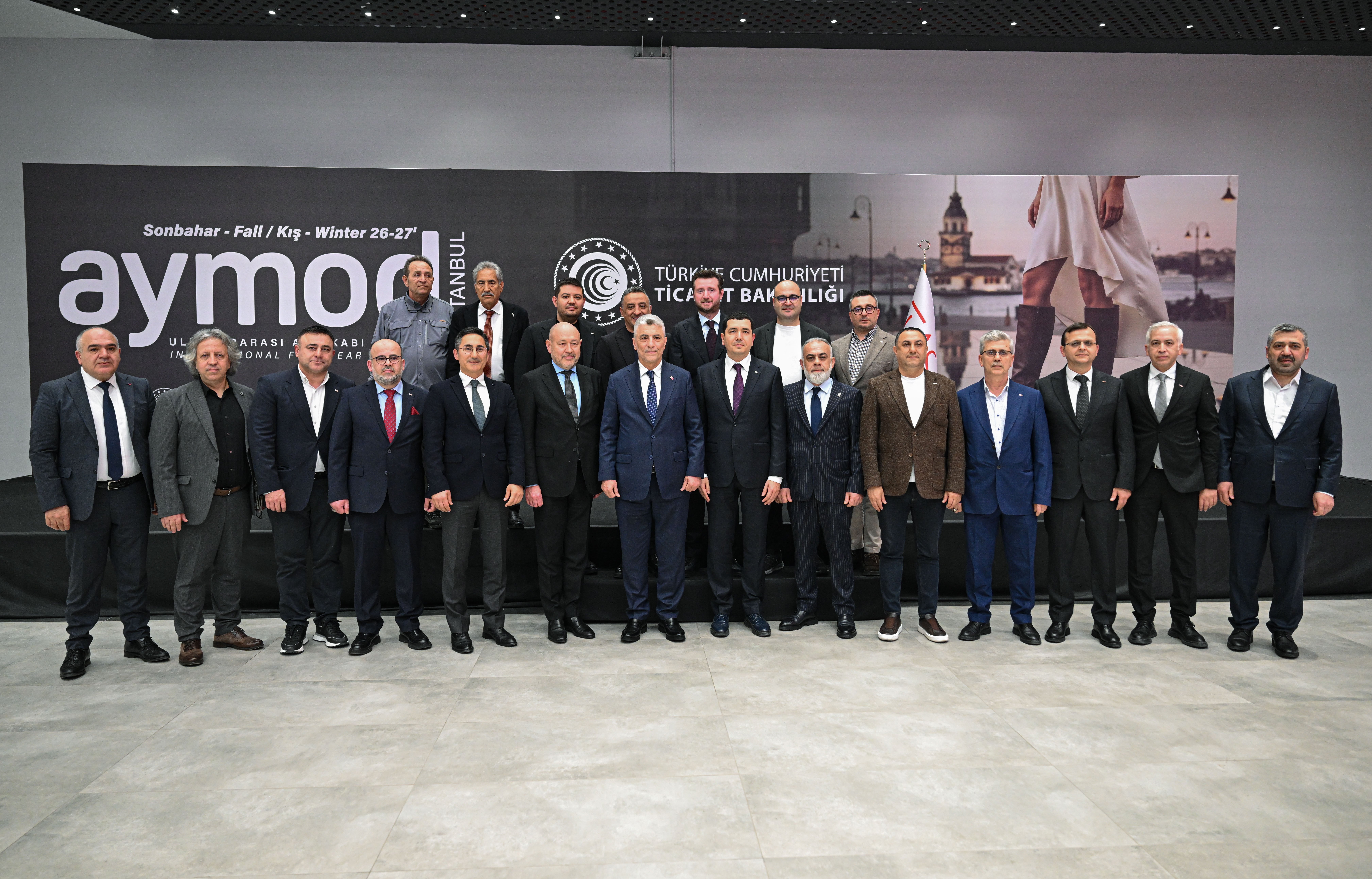 Ticaret Bakanı Ömer Bolat, AYMOD Uluslararası Ayakkabı Moda Fuarı'nda konuştu: