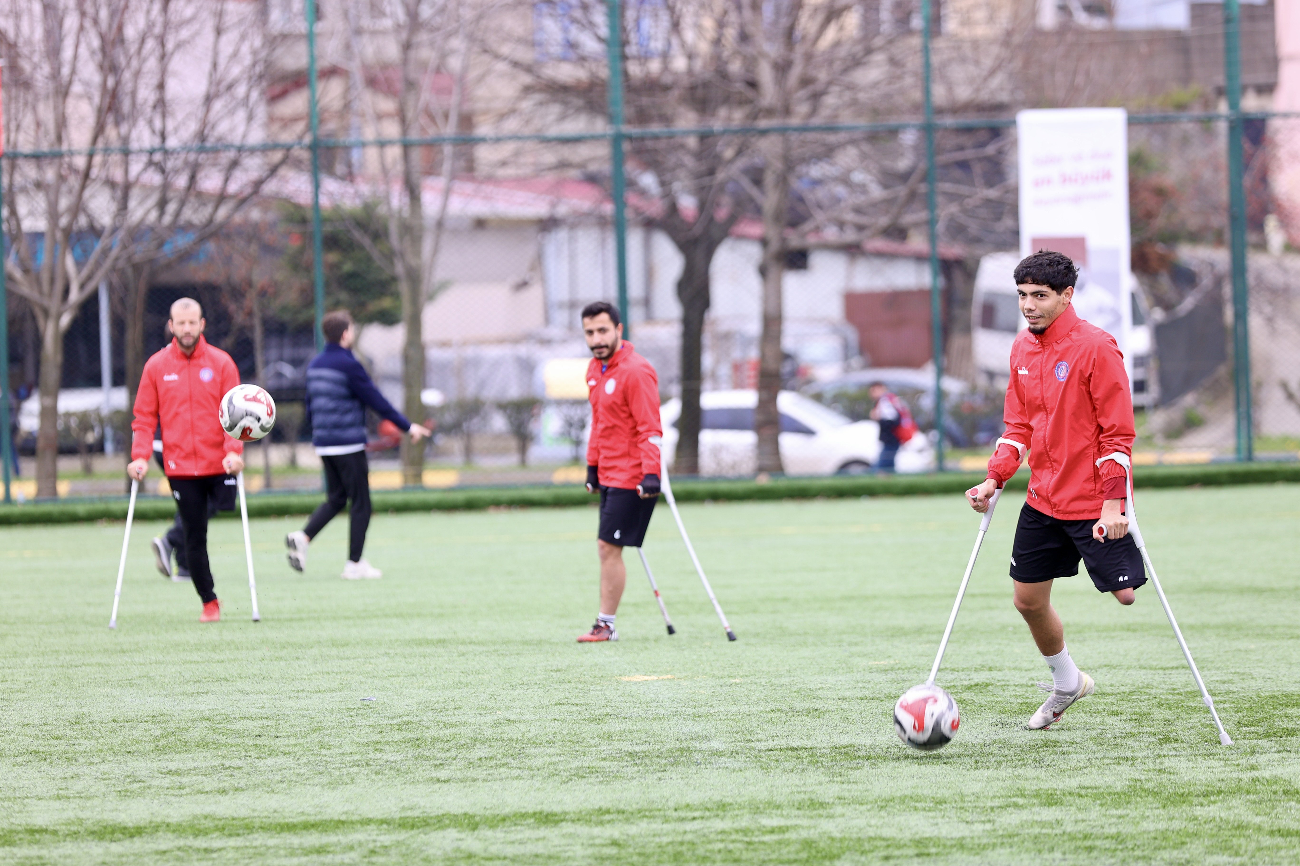 Trabzon Büyükşehir Belediyesi Ampute Futbol Takımı'nda hedef 'ilk 2'
