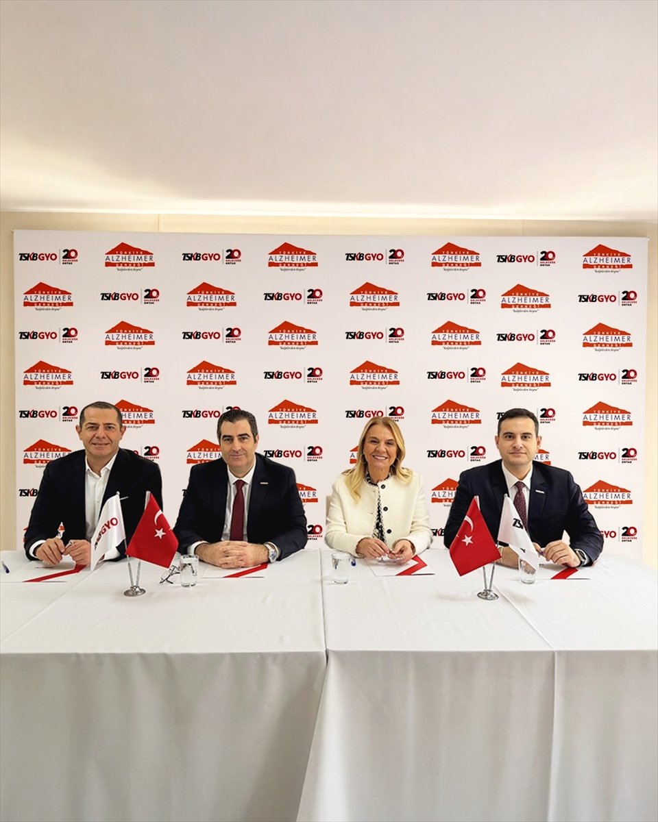 TSKB GYO ile Türkiye Alzheimer Derneği işbirliği protokolü imzaladı