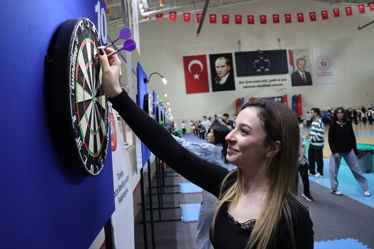 Türkiye Dart Şampiyonası 5. Ayak Müsabakaları, Erzincan'da başladı