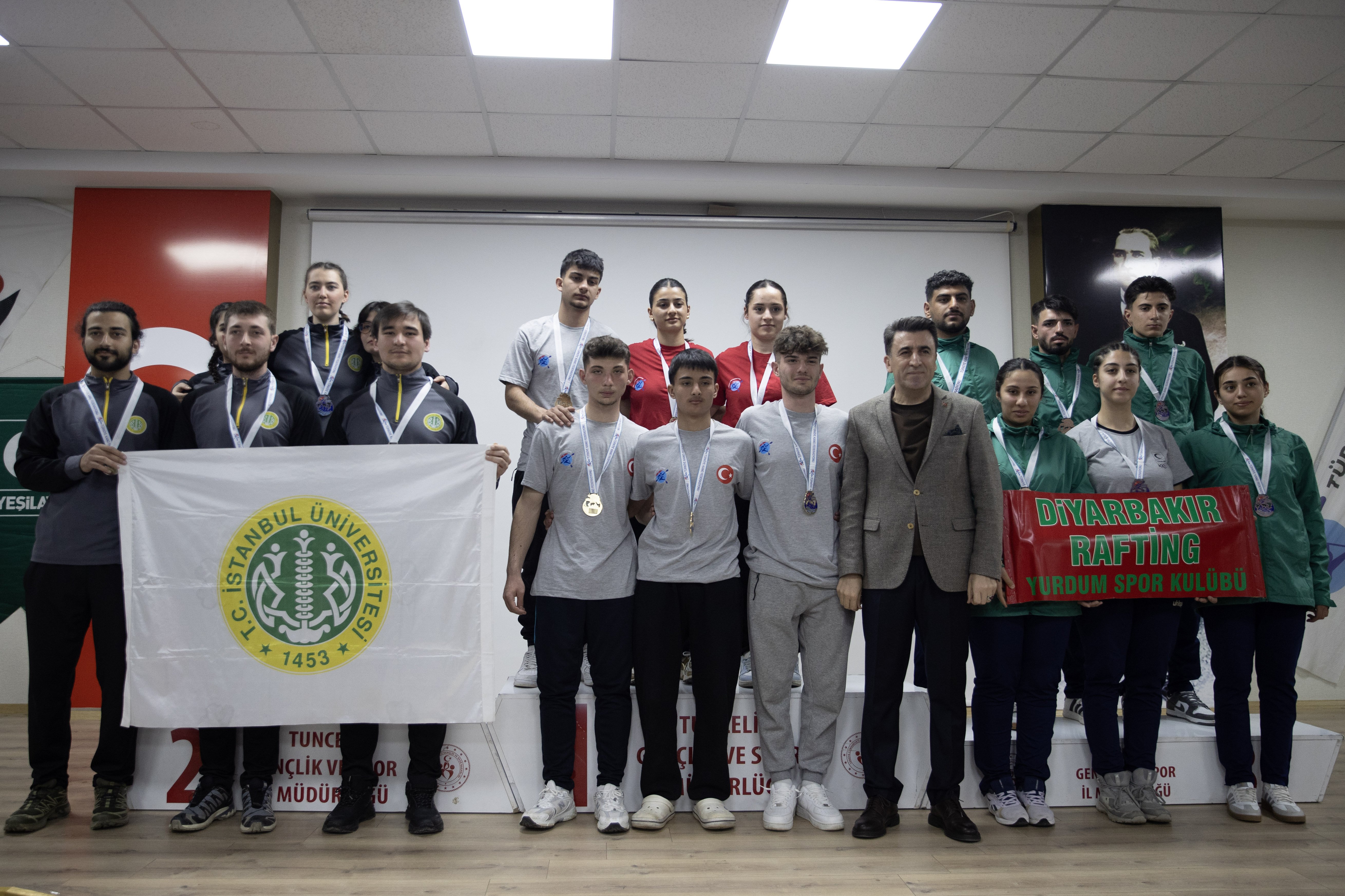 Türkiye Rafting Şampiyonası 1. Ayak ve Milli Takım Seçme Yarışları sona erdi