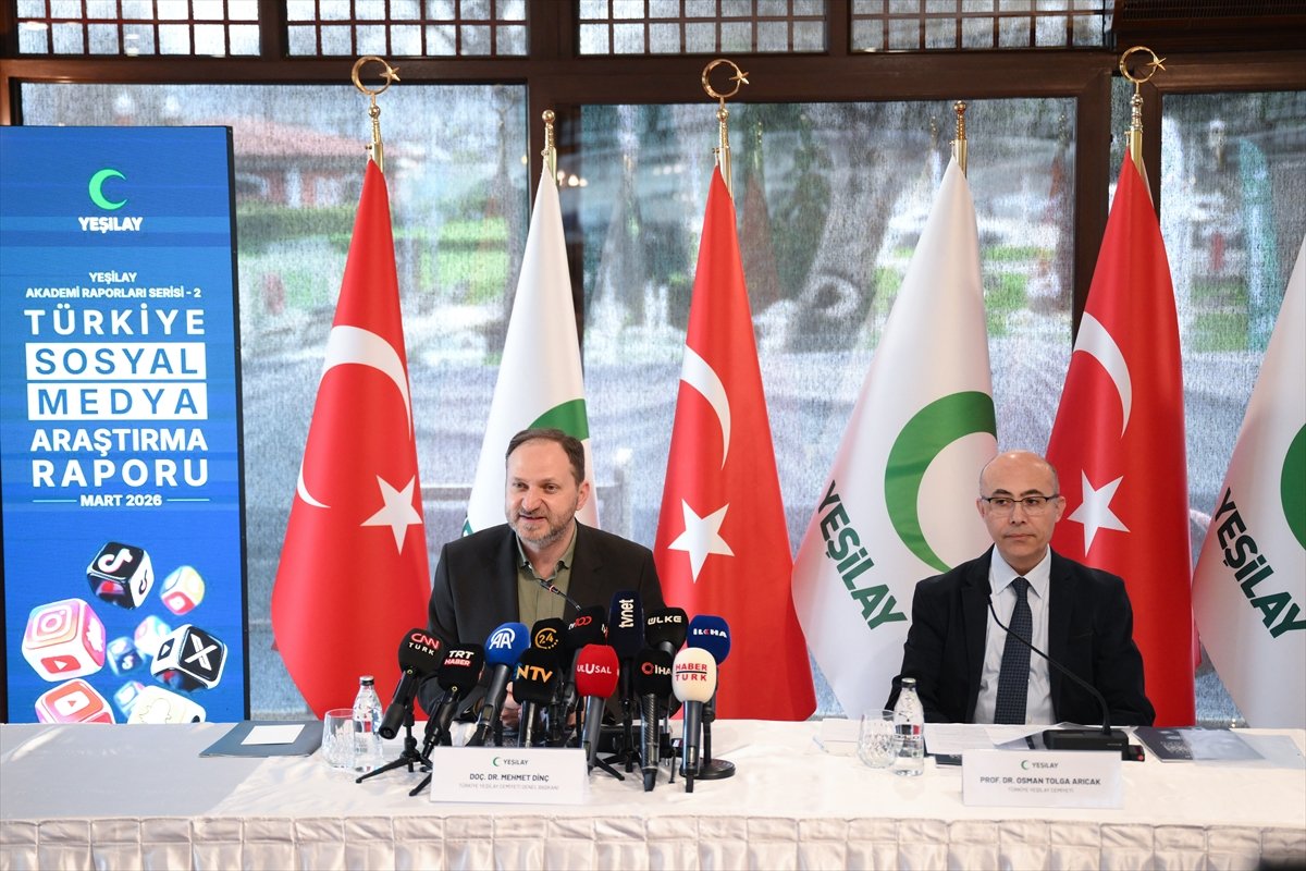 Yeşilay 'Türkiye Sosyal Medya Araştırma Raporu' açıklandı: