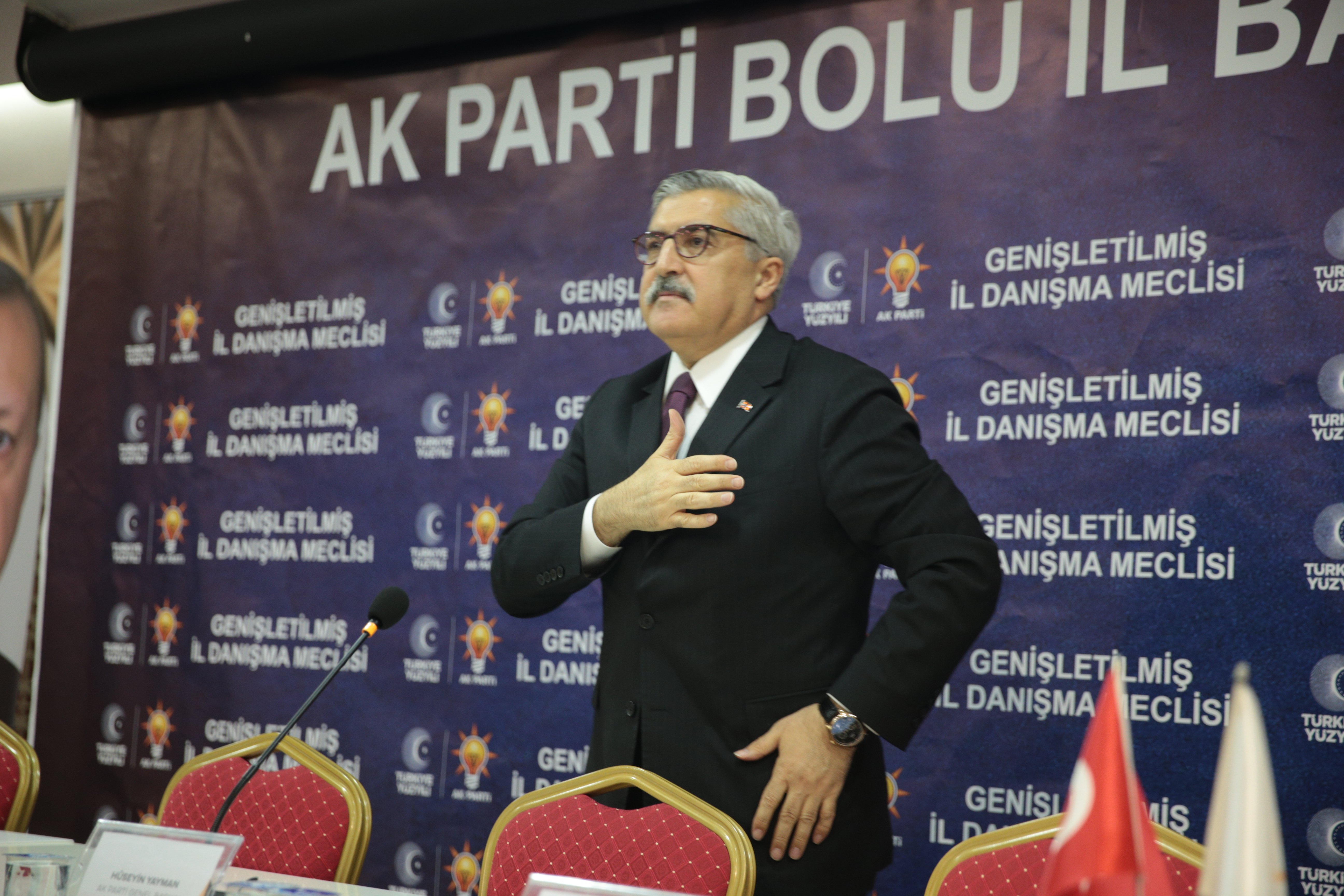 AK Parti Genel Başkan Yardımcısı Yayman, Bolu'da konuştu:
