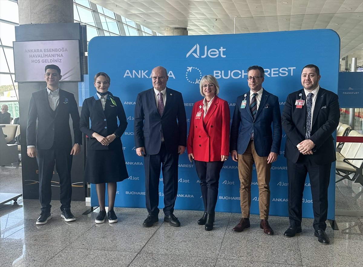 Ankara Esenboğa Havalimanından Bükreş'e direkt uçuşlar başladı