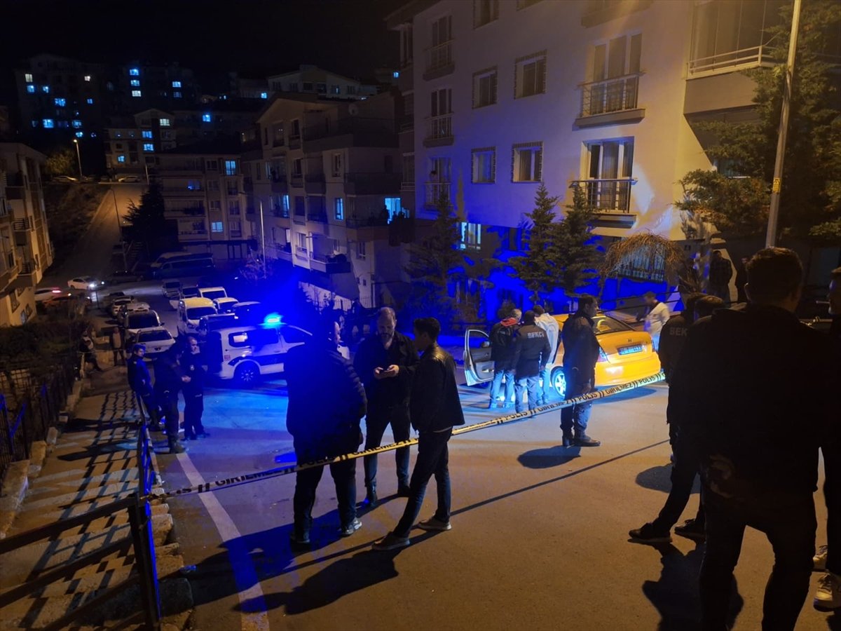 Ankara'da arkadaşını silahla yaralayan şüpheli gözaltına alındı