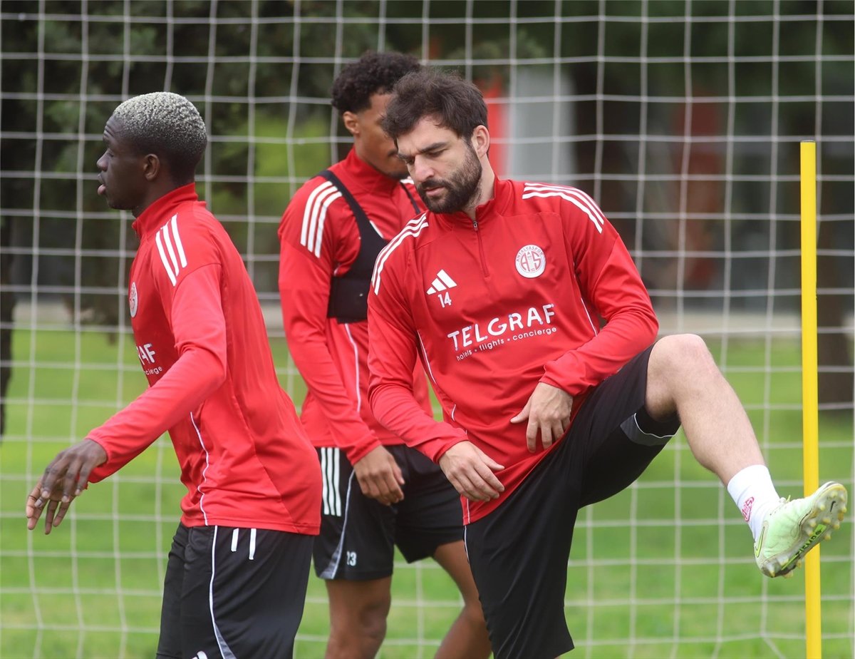 Antalyaspor, Eyüpspor maçının hazırlıklarını sürdürdü