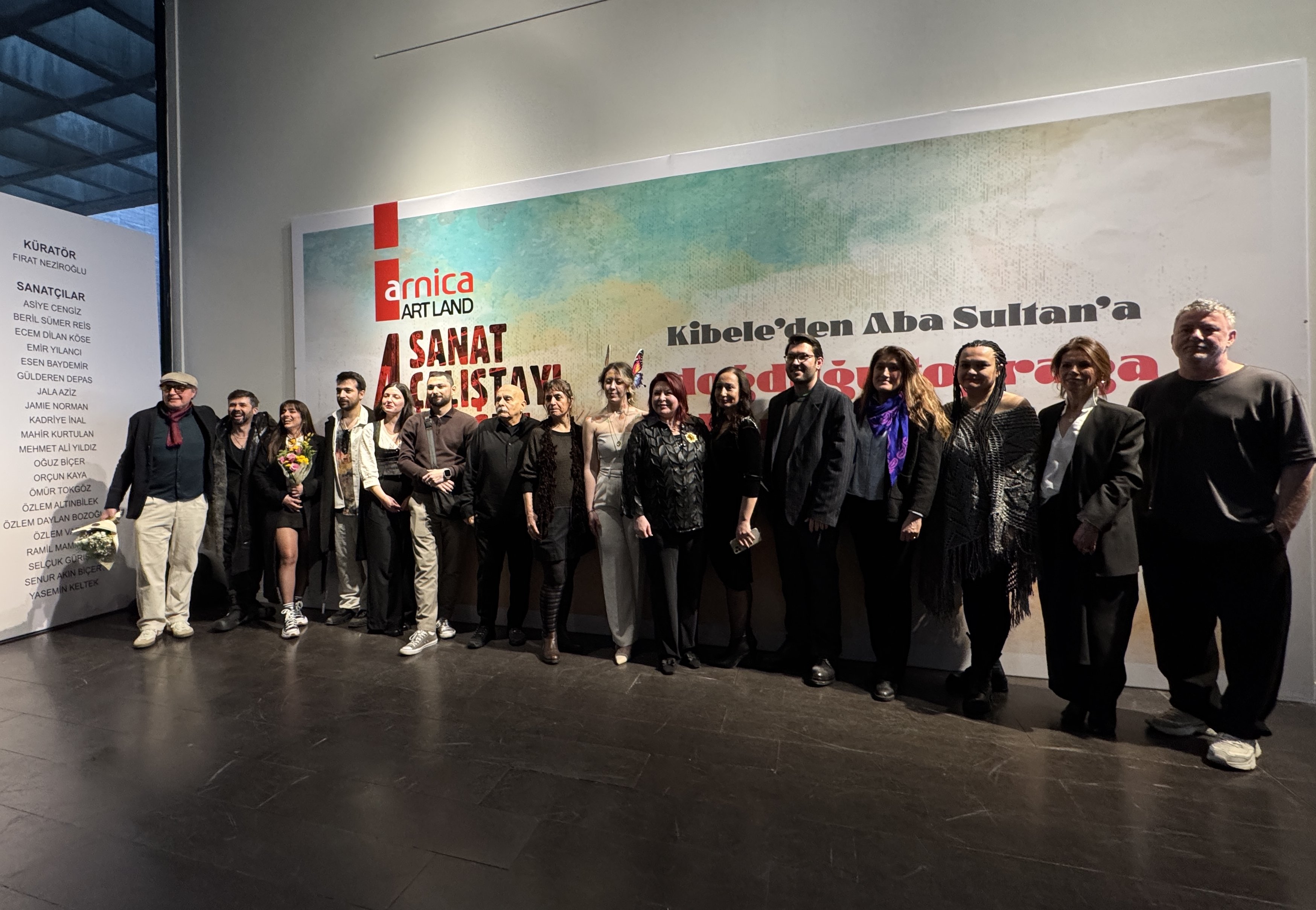 'Arnica Art Land Sanat Çalıştayı' sergisi AKM'de açıldı