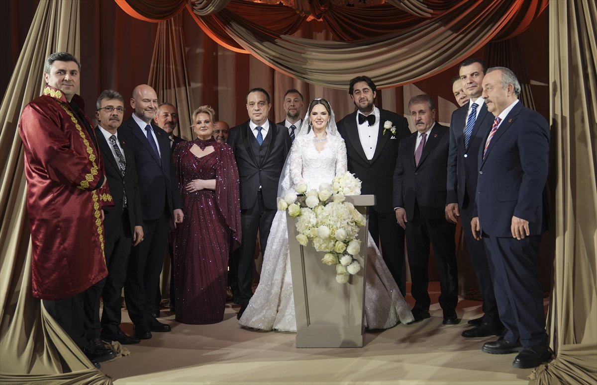 BBP Genel Başkanı Destici nikah şahidi oldu