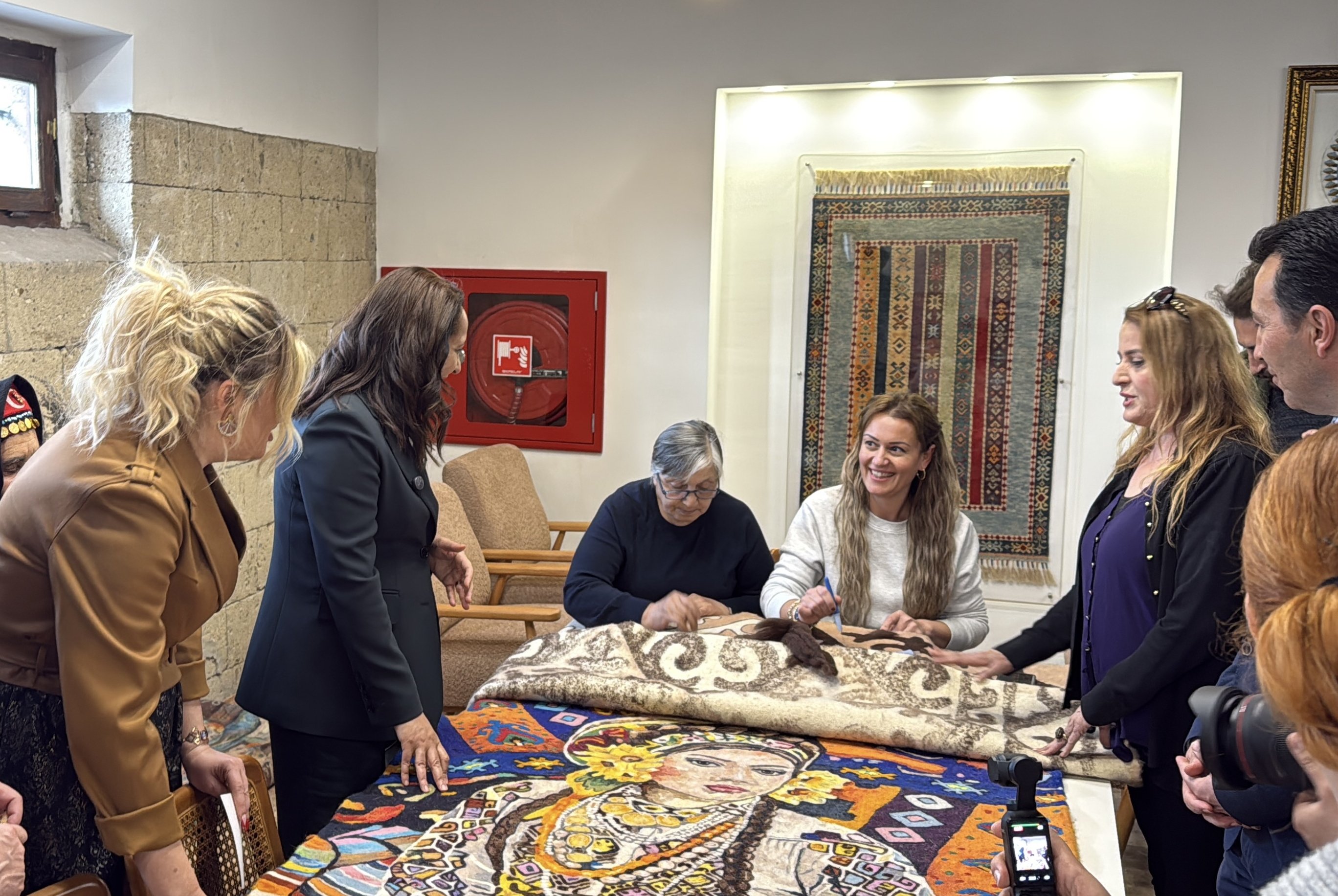 Burdur'da tarihi tren garında Millet Kıraathanesi açıldı