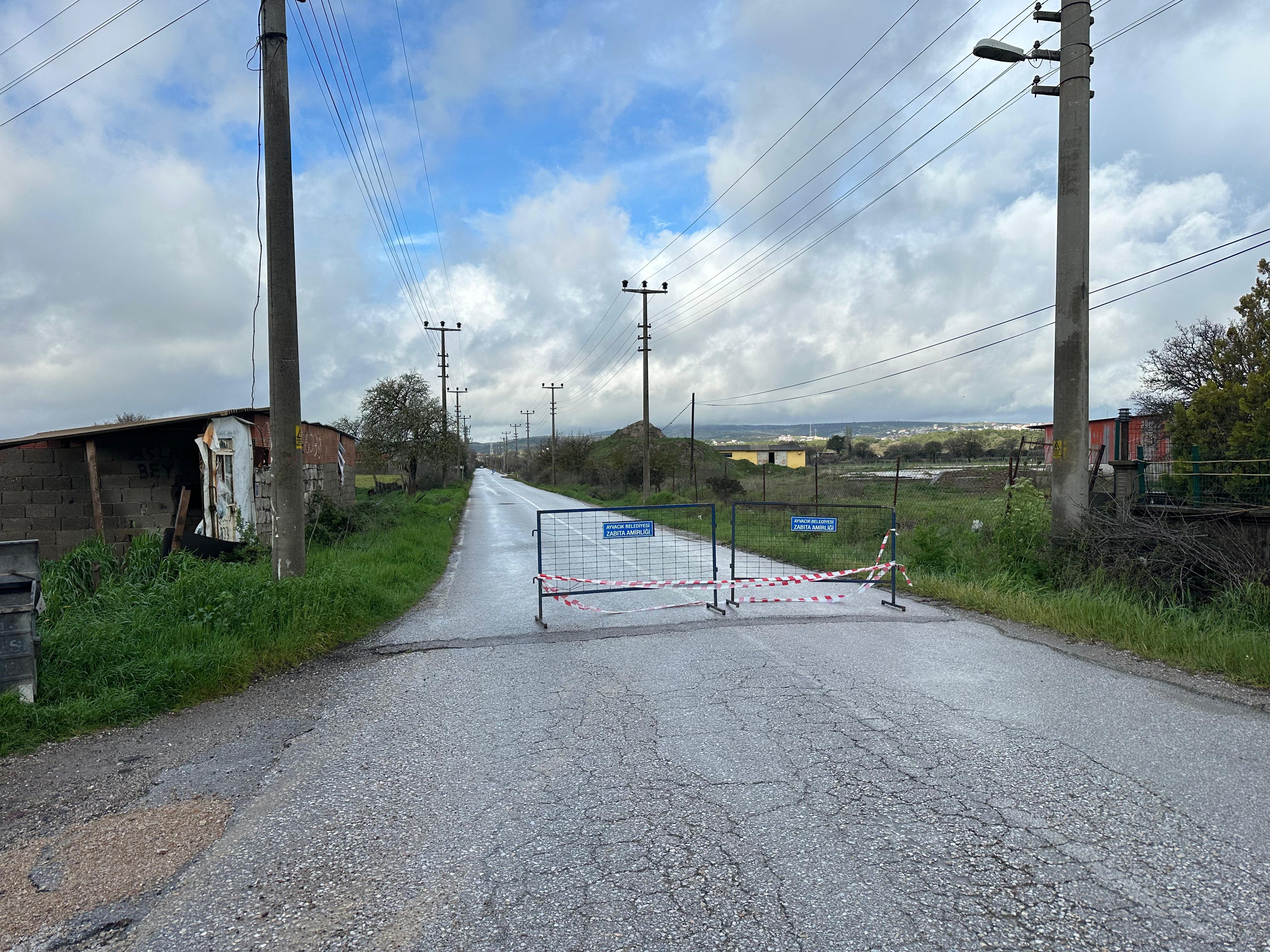 Çanakkale'de sağanak etkili oluyor