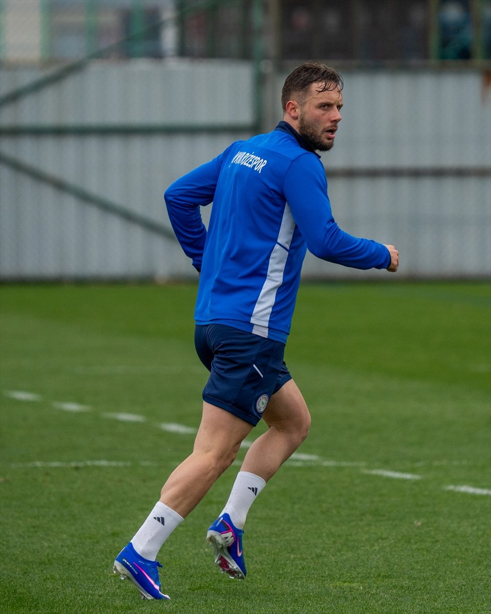 Çaykur Rizespor, Fatih Karagümrük maçının hazırlıklarına devam etti