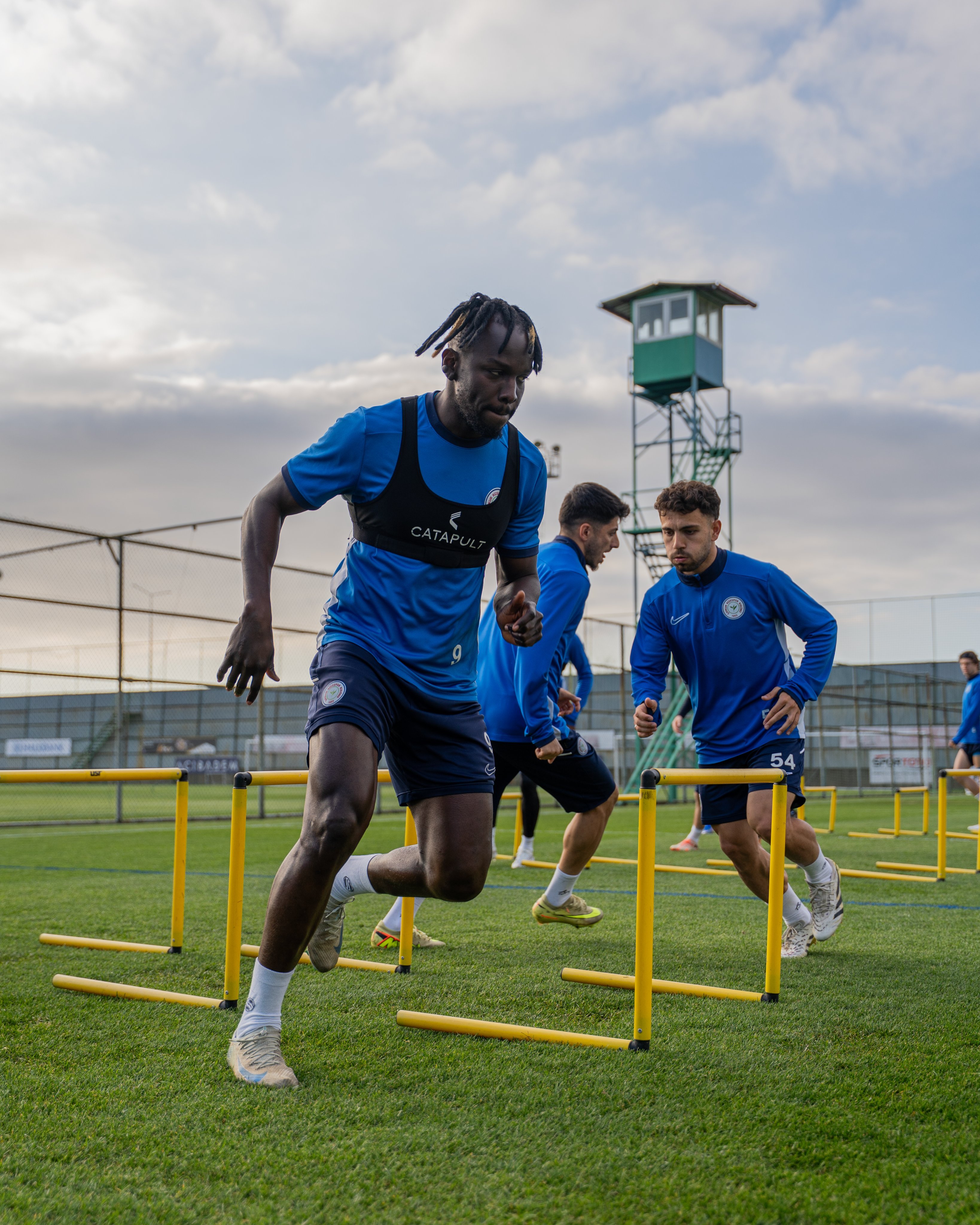 Çaykur Rizespor, Konyaspor maçı hazırlıklarını sürdürdü