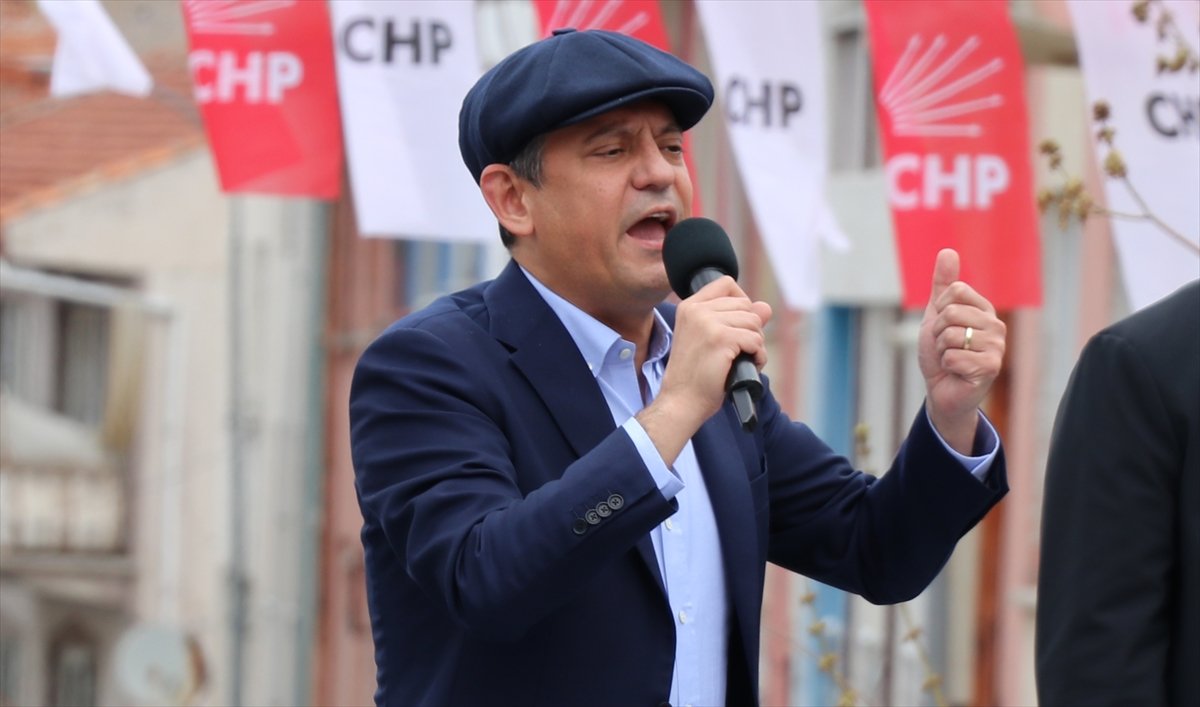 CHP Genel Başkanı Özel, Kütahya'da konuştu: