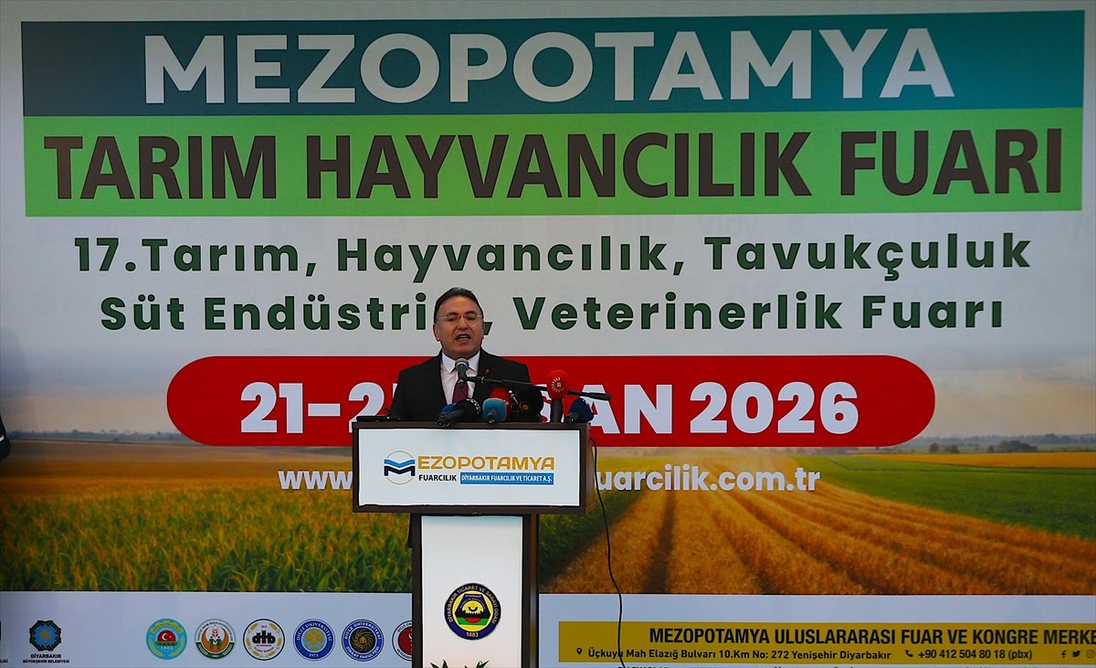 Diyarbakır'da '17. Mezopotamya Tarım ve Hayvancılık Fuarı' açıldı